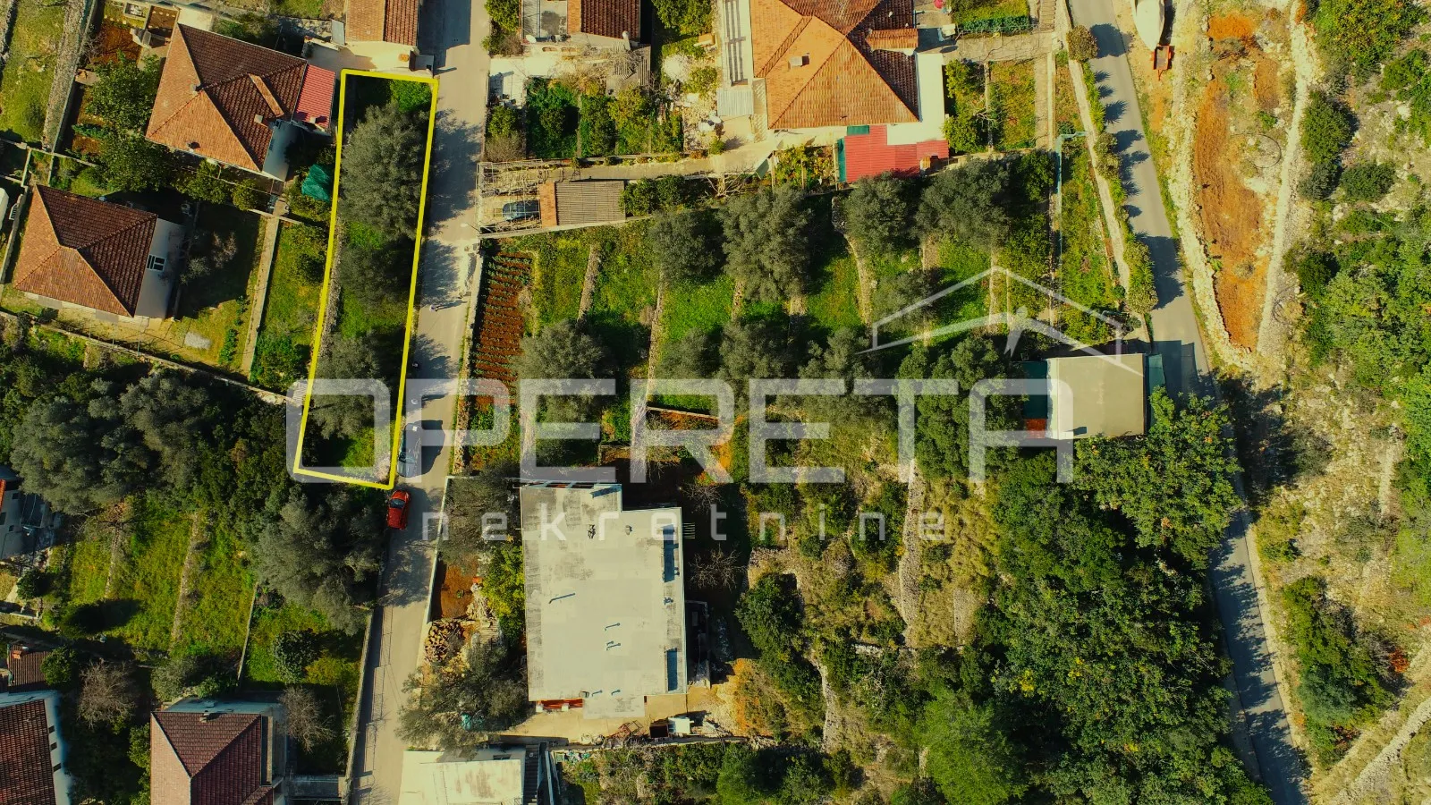 građevinsko zemljište sa pogledom na more, 1199 m2, vela luka - slika 7
