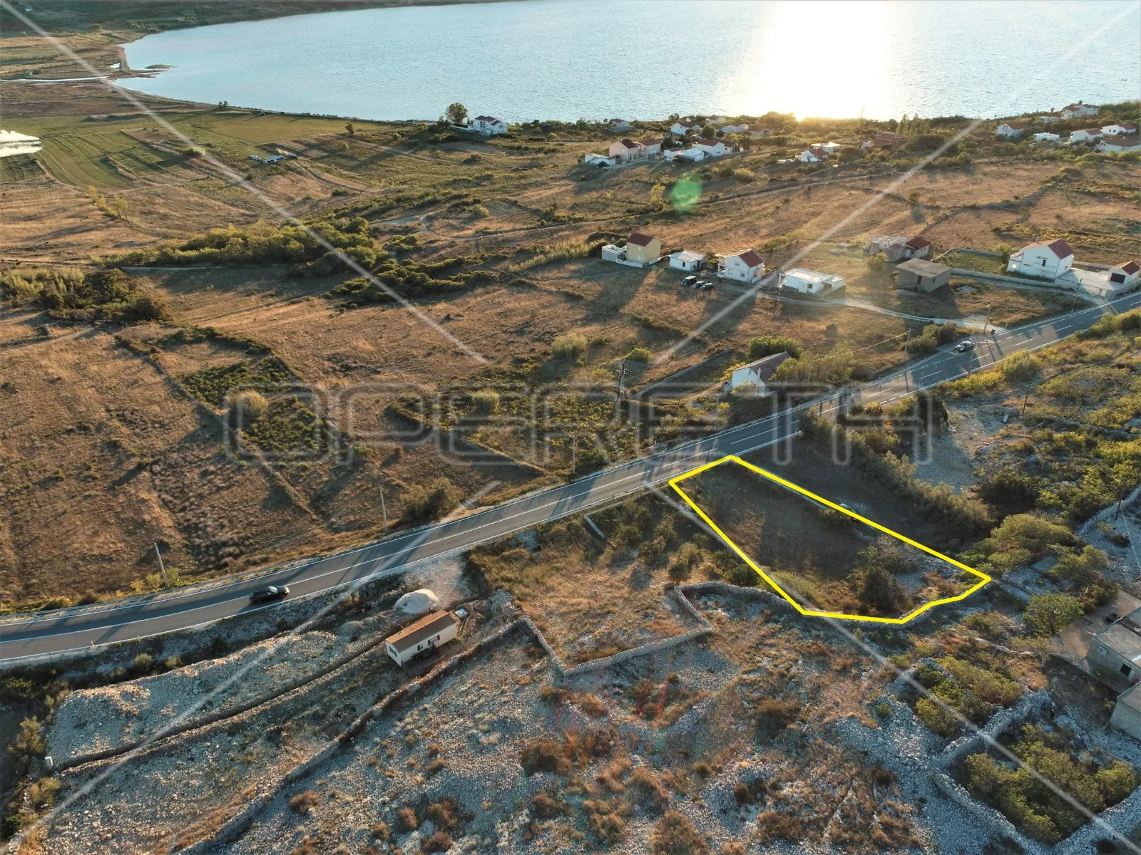 građevinsko zemljište, pogled na more, ograđeno, 821 m2, rtina,ražanac - slika 7