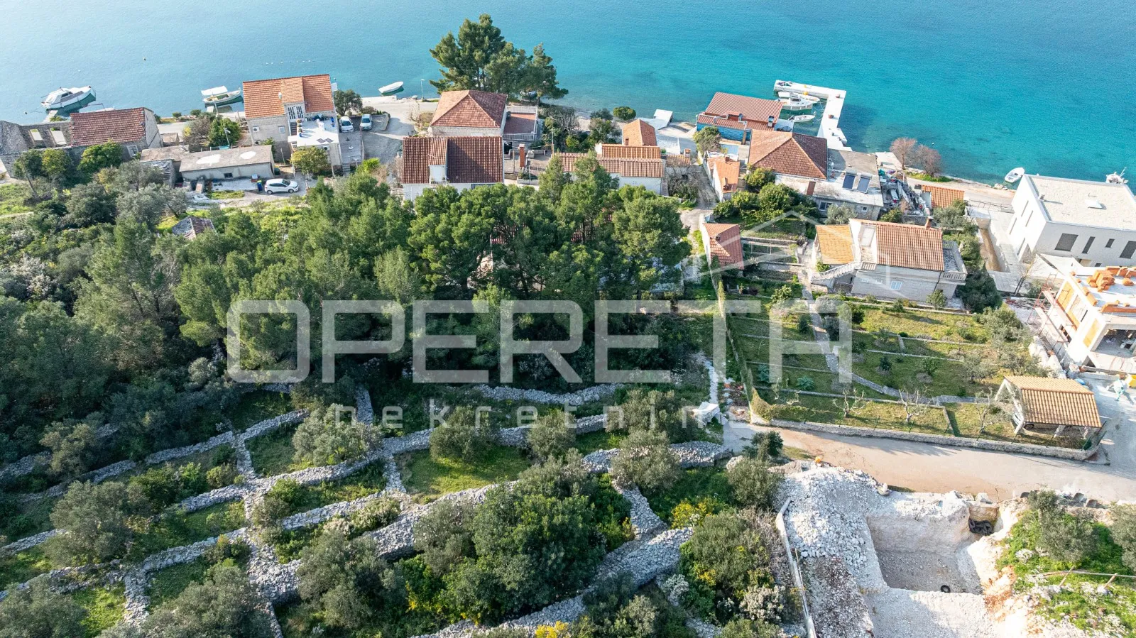atraktivno zemljište 507 m2, pogledom na more, lumbarda - slika 13