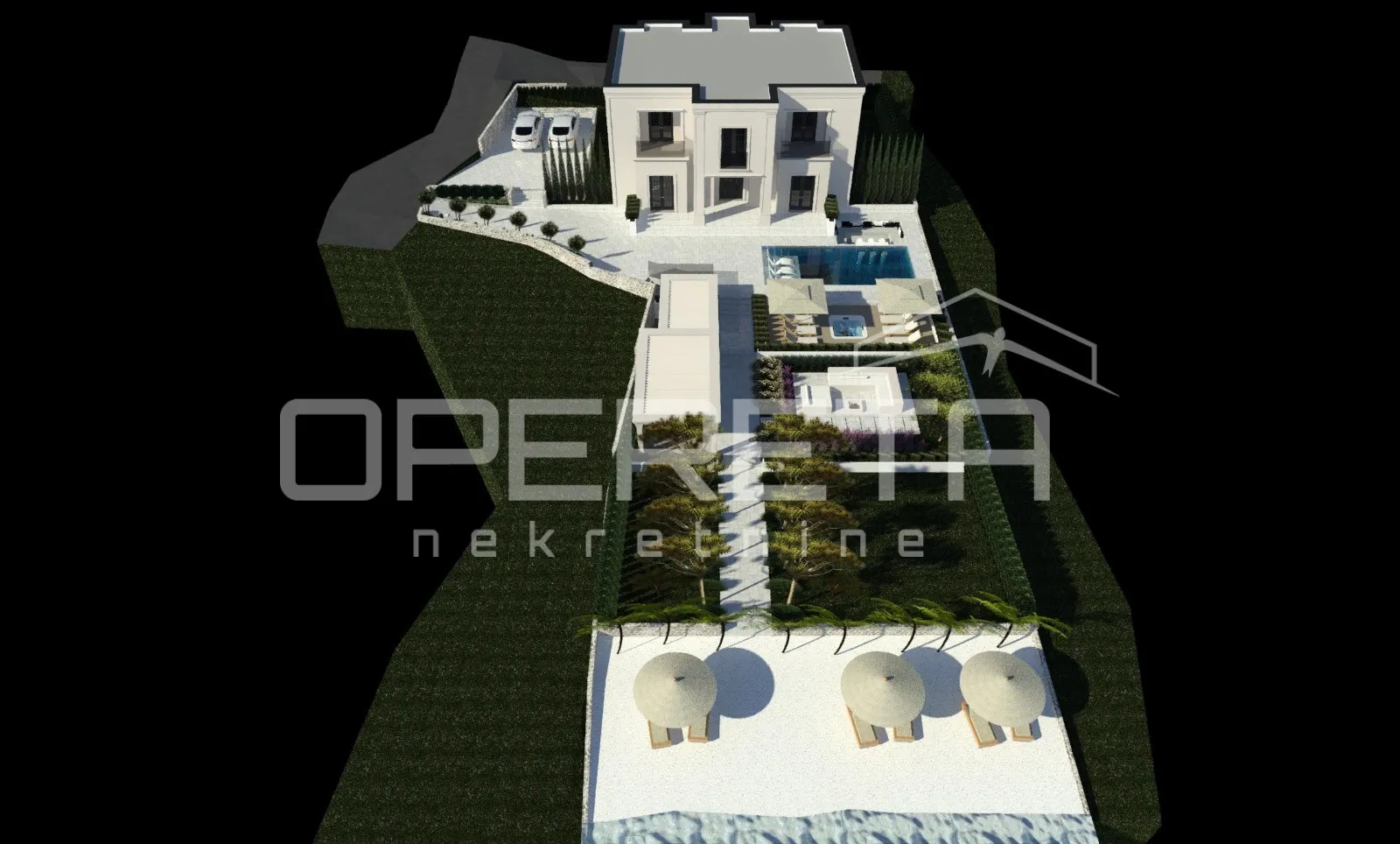 pašman - građevinsko zemljište 1157 m², prvi red do mora - slika 13