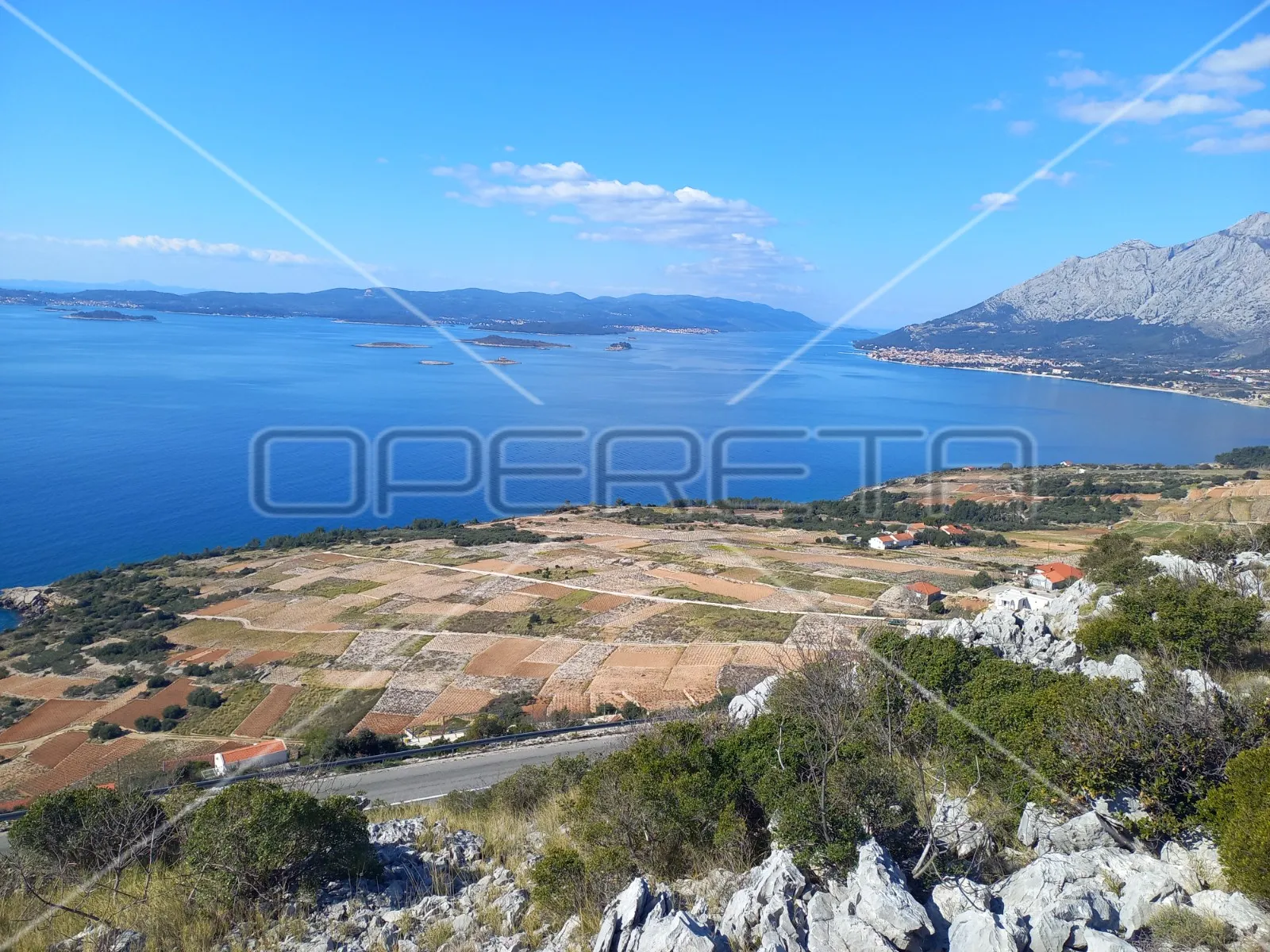 poljoprivredno zemljište sa pogledom na more, 15 ha, orebić, pelješac - slika 2