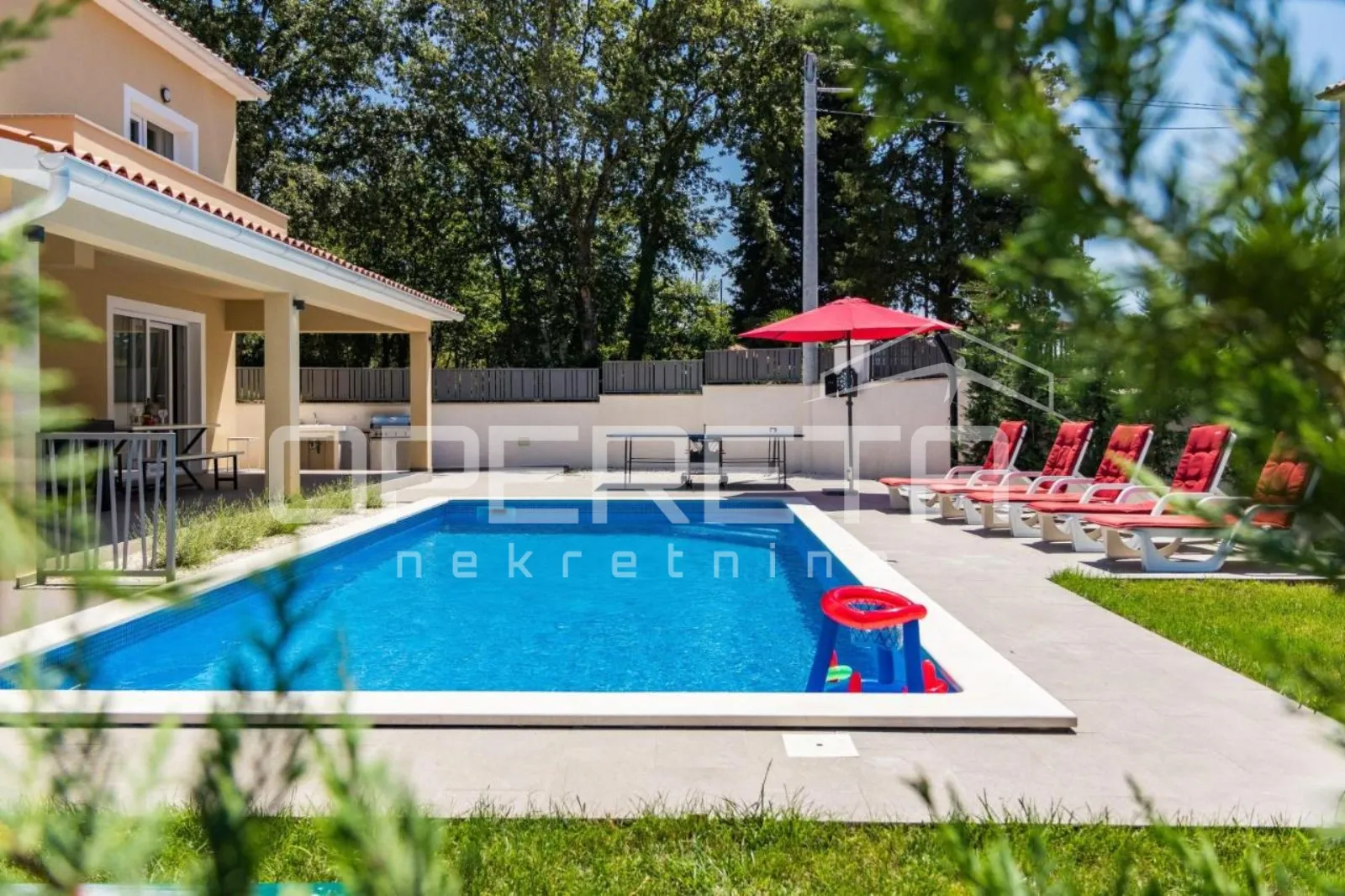 istra, svetvinčenat, kuća sa četiri spavaće sobe i bazenom u potpunom miru - slika 2