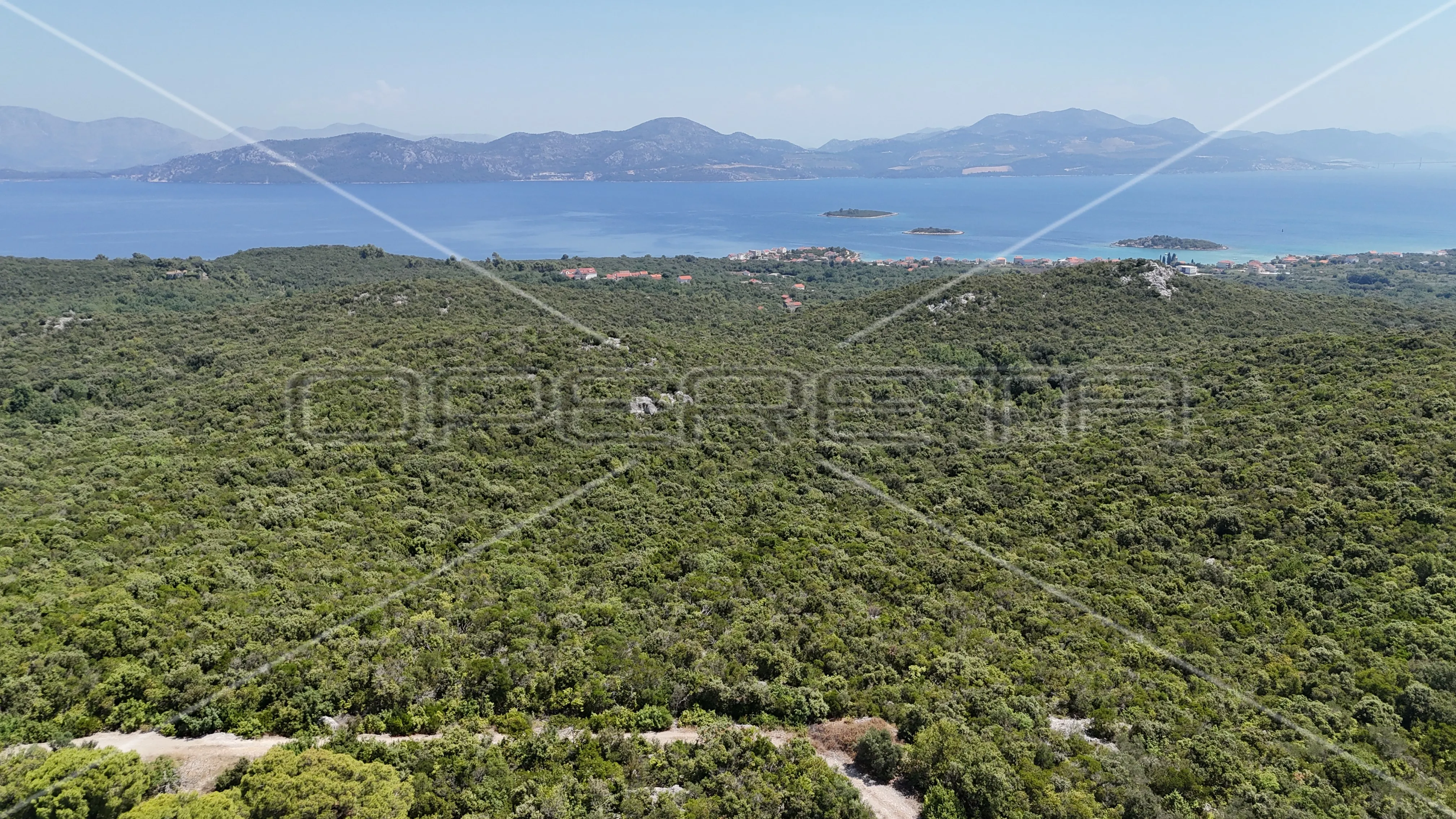 impresivno zemljište, 46.244m2, pogledom na more,sreser - slika 8