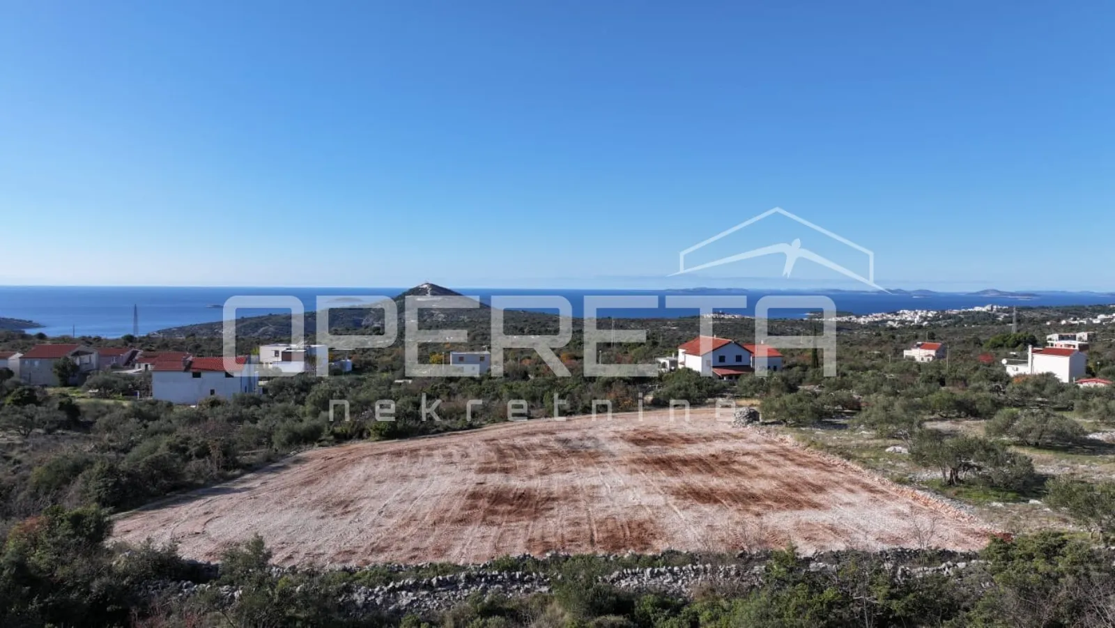 zemljište u primoštenu s panoramskim pogledom na more- idealno za gradnju vile - slika 6