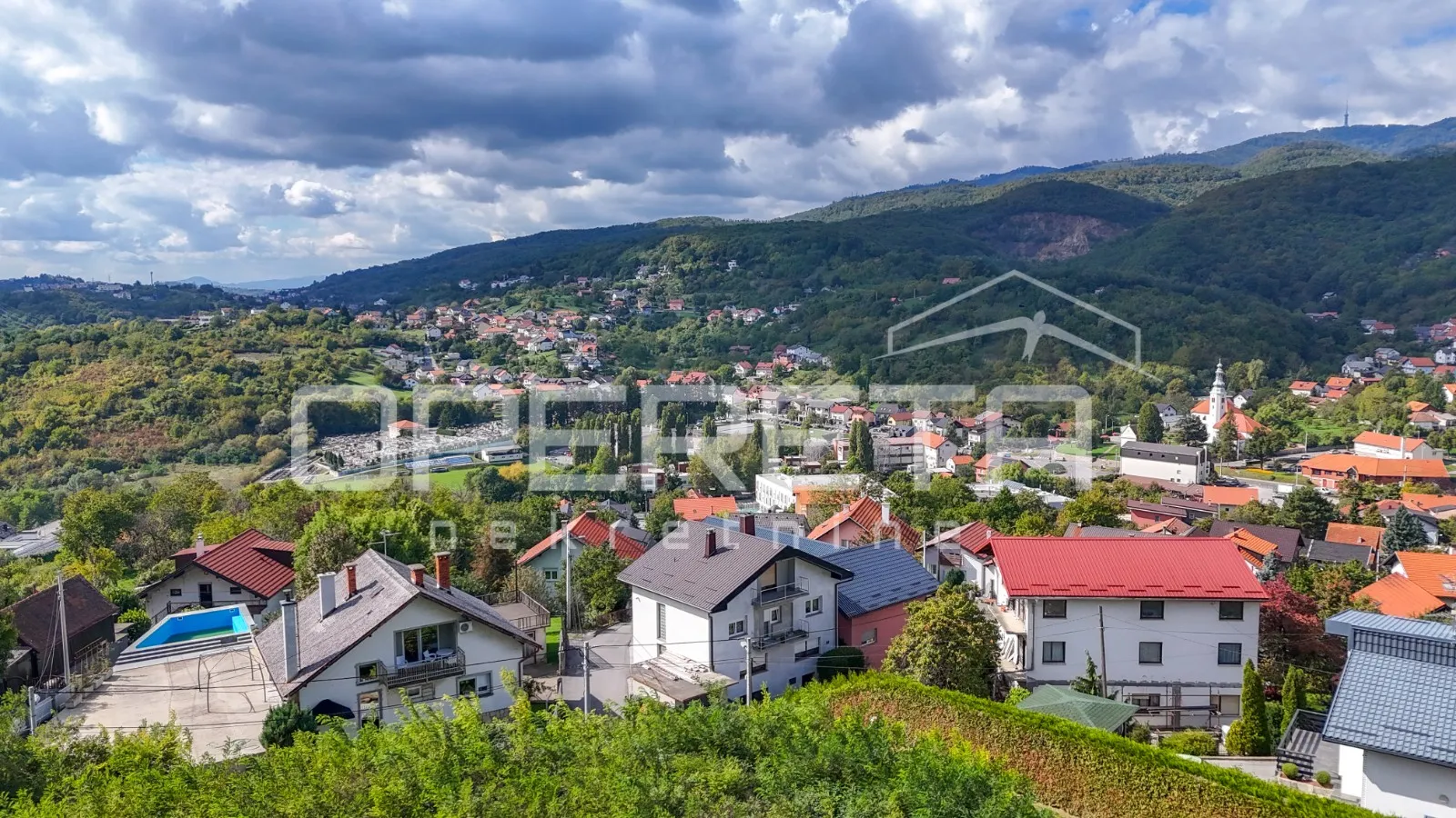 markuševec, zemljište s panoramskim pogledom i dozvolom, 2.222 m2 - slika 8