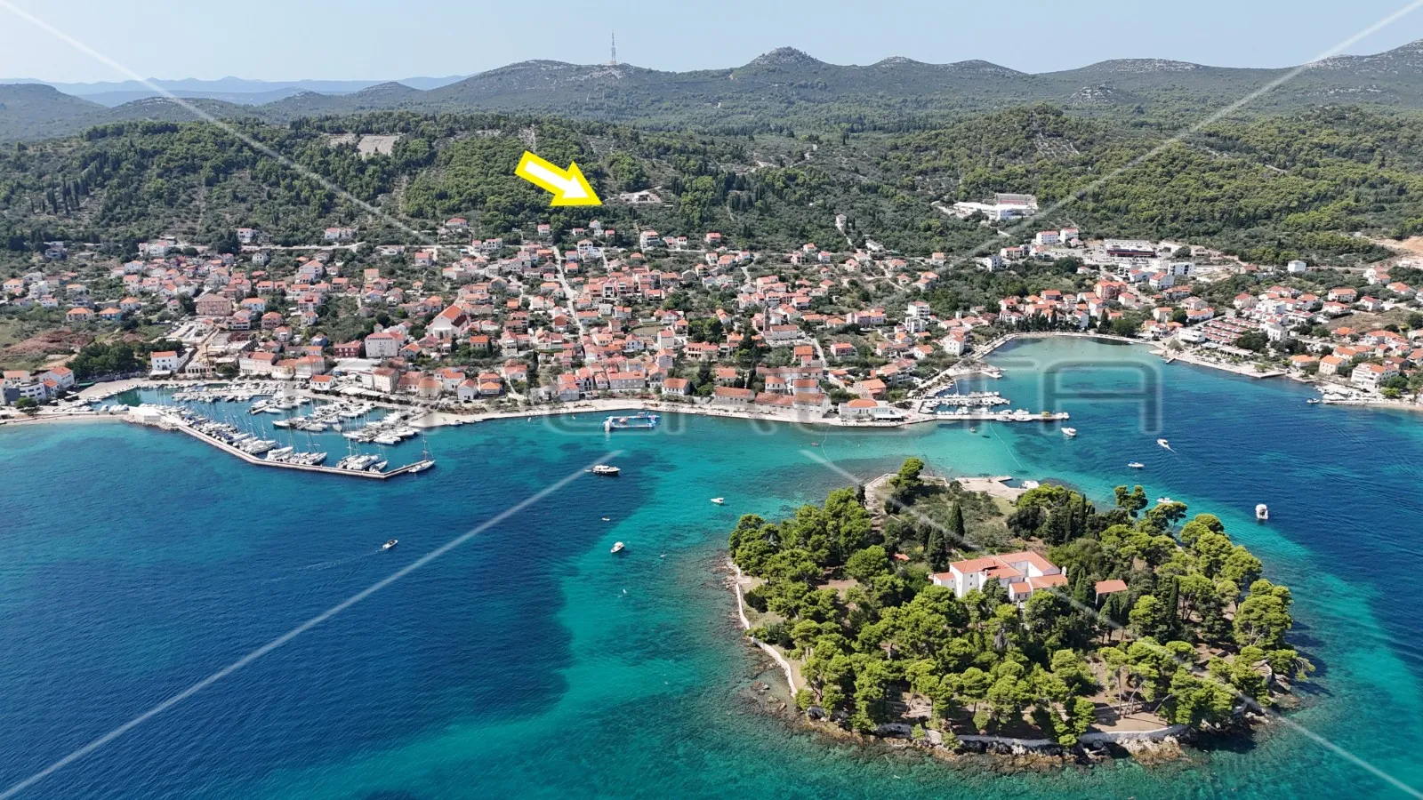 ugljan, preko – građevinsko zemljište 536 m² s panoramskim pogledom na more i za - slika 4