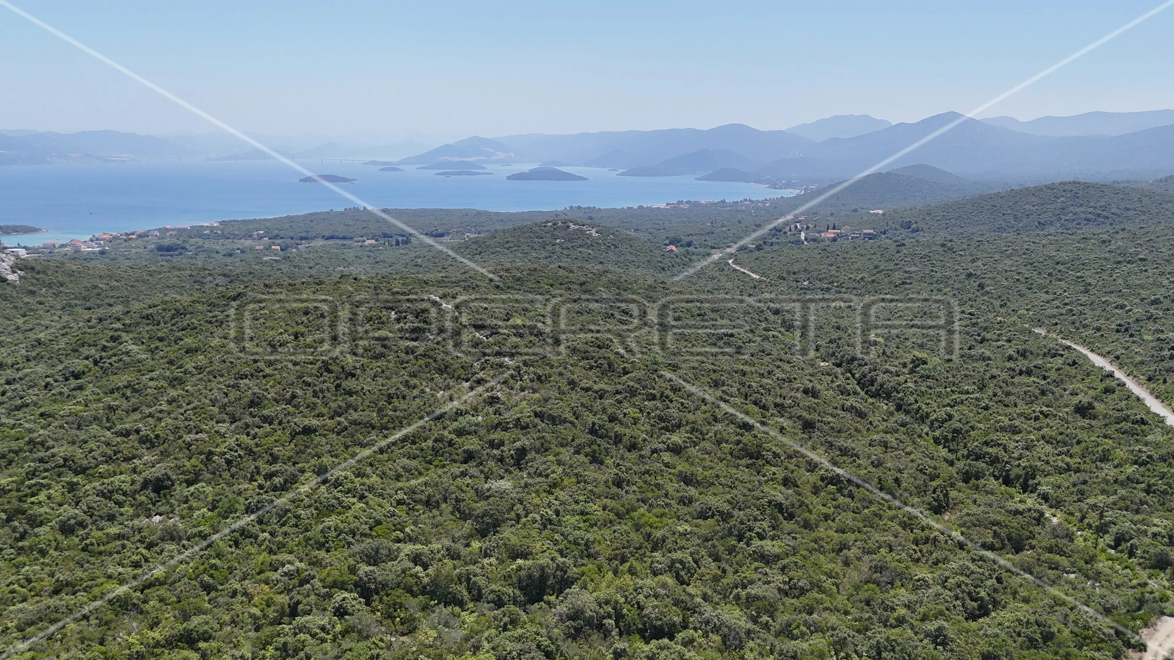 impresivno zemljište, 46.244m2, pogledom na more,sreser - slika 9