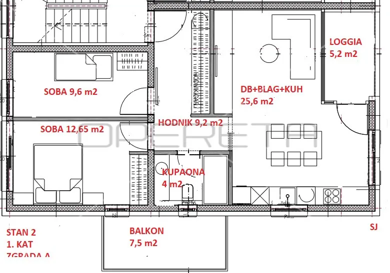prodaja, stan, centar, velika gorica - centar, 3s, 91m2 - slika 9