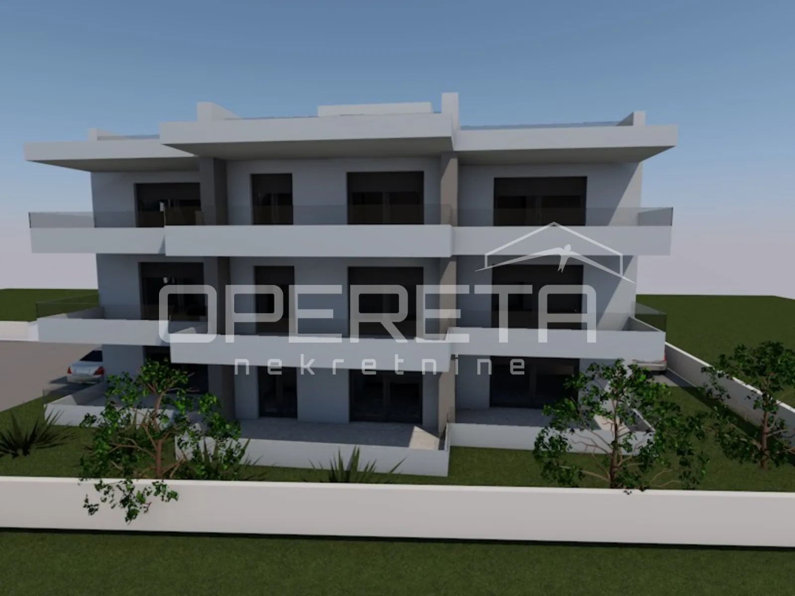 novogradnja, dvosoban stan s vrtom, 72 m², prizemlje, murvica - slika 7