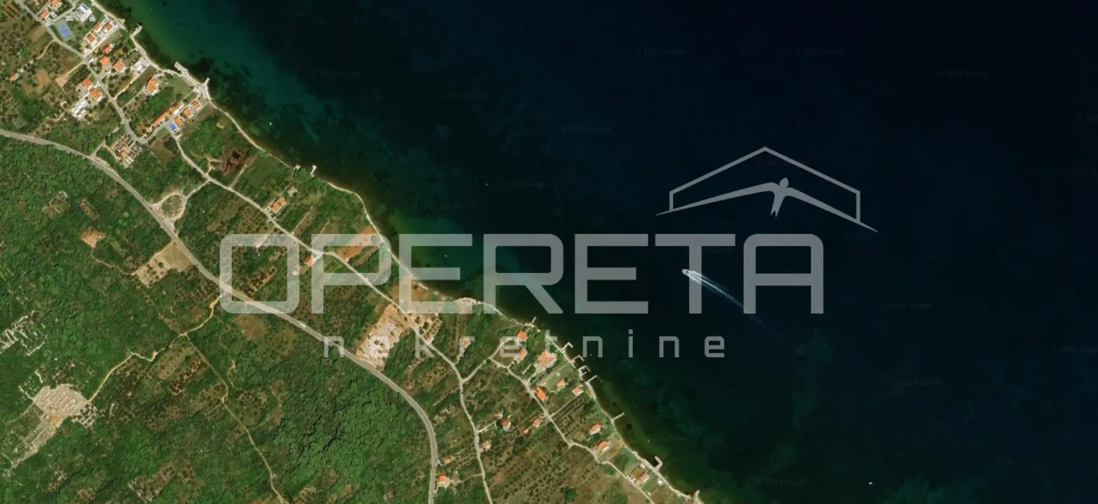 pašman - građevinsko zemljište 1157 m², prvi red do mora - slika 2
