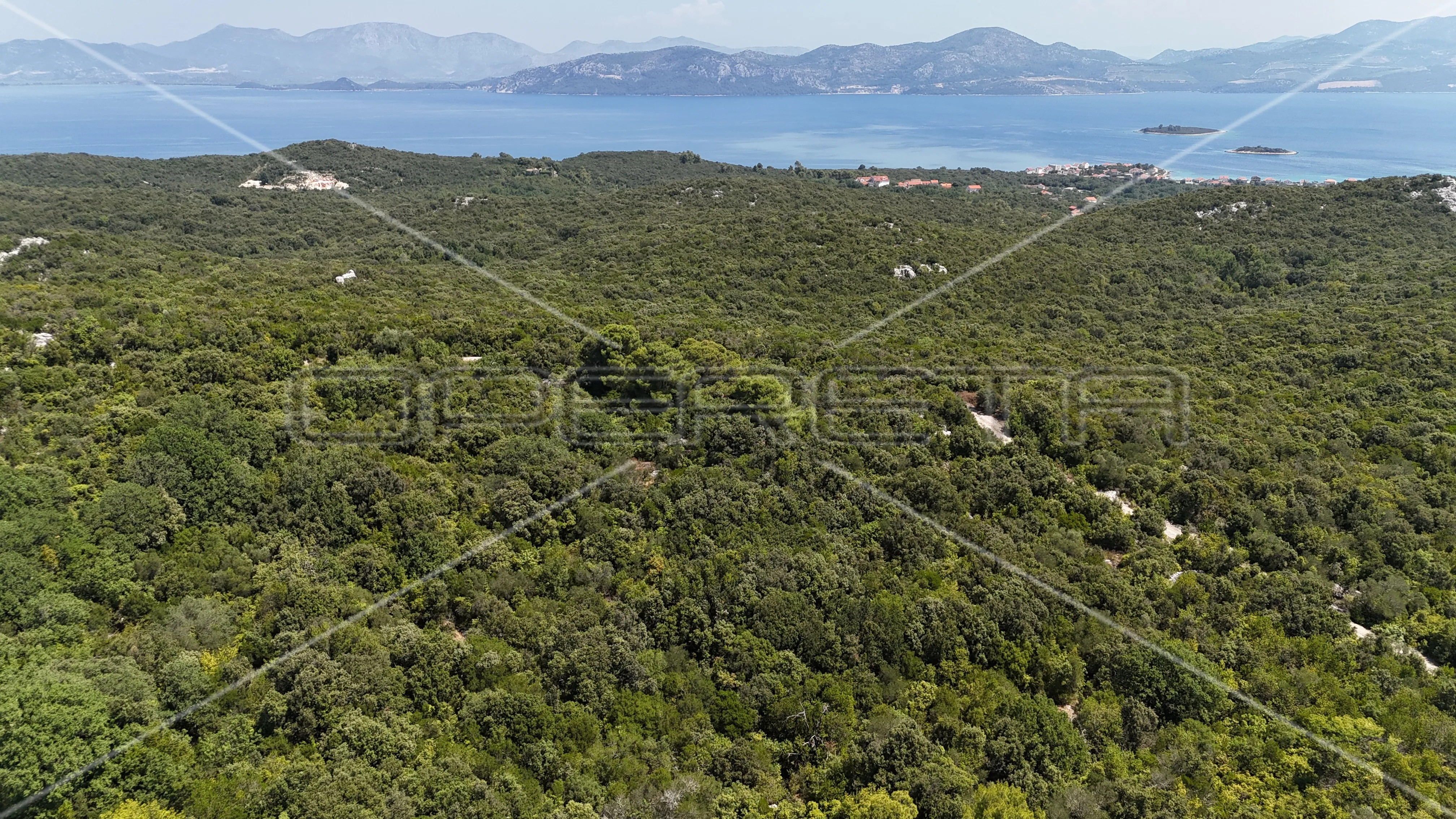 impresivno zemljište, 46.244m2, pogledom na more,sreser - slika 13