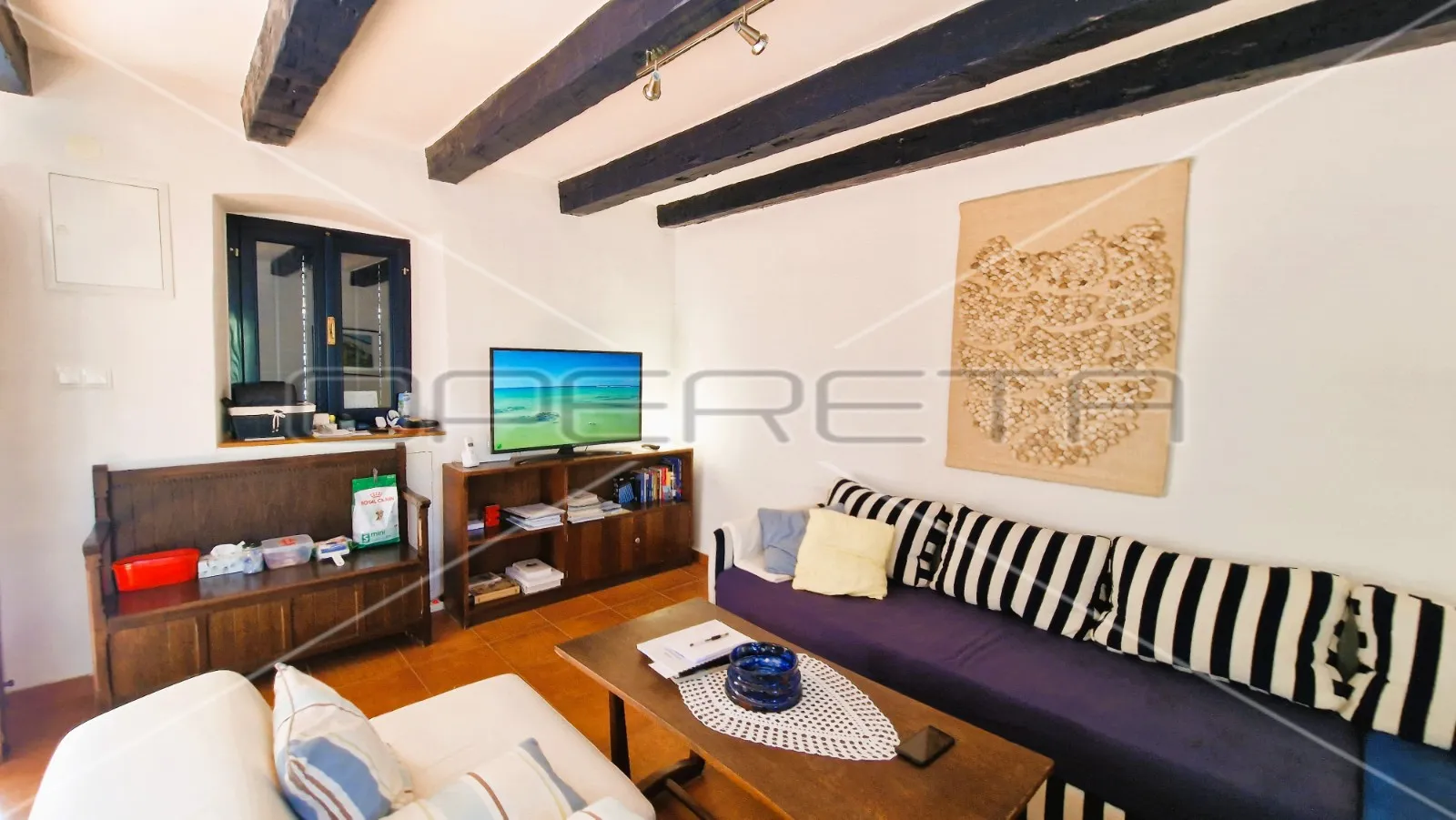 kamena kuća, 2 stambene jedinice, garaža, terasa, dvorište,127 m2, krk - slika 11