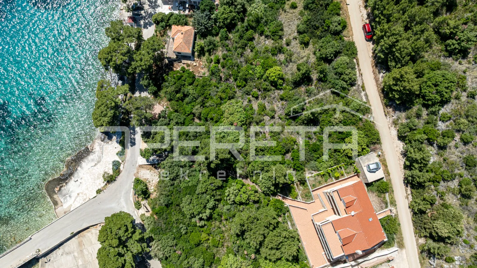 građevinsko zemljište 430 m2 s pogledom na more, lastovo - slika 11