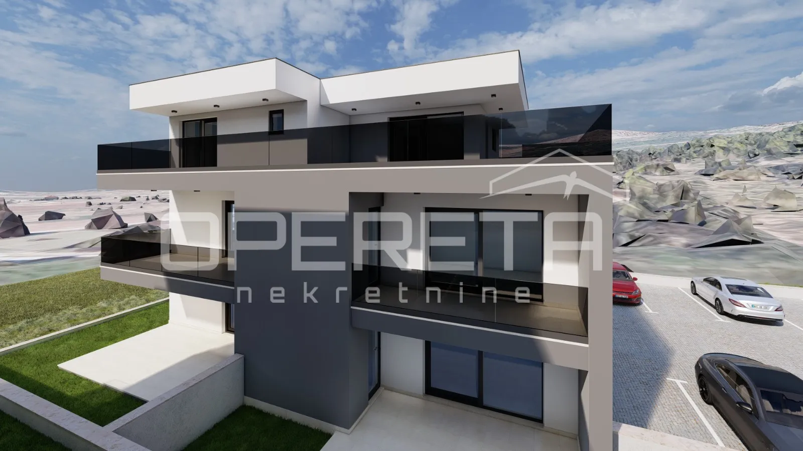 Penthouse sa parkirnim mjestom 127 m2 - Tugare