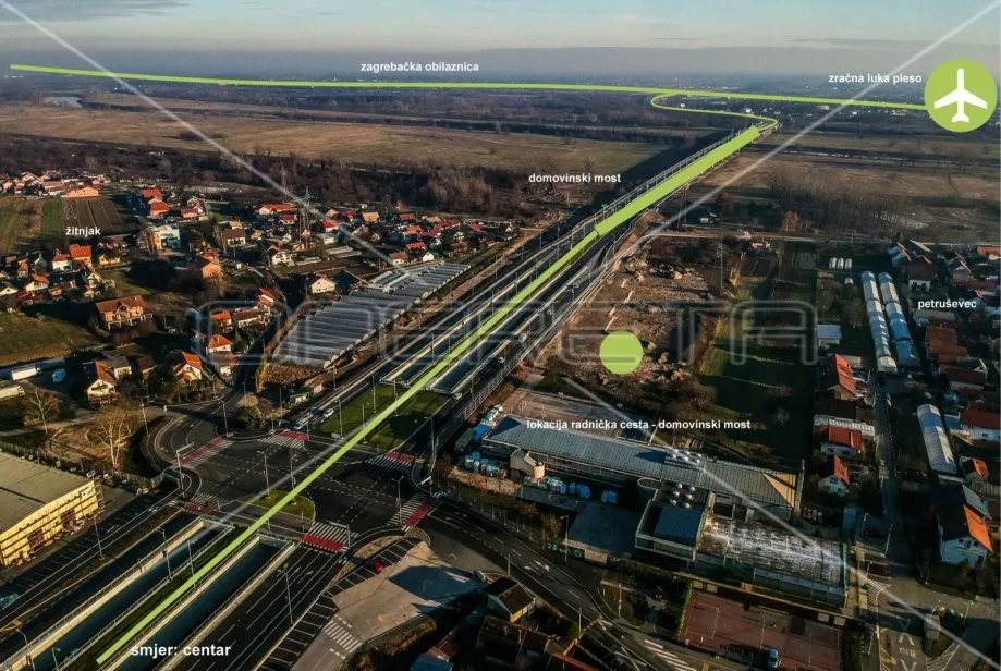 radnička cesta, žitnjak, 5.372,00 m2, 1,00 eur - slika 2