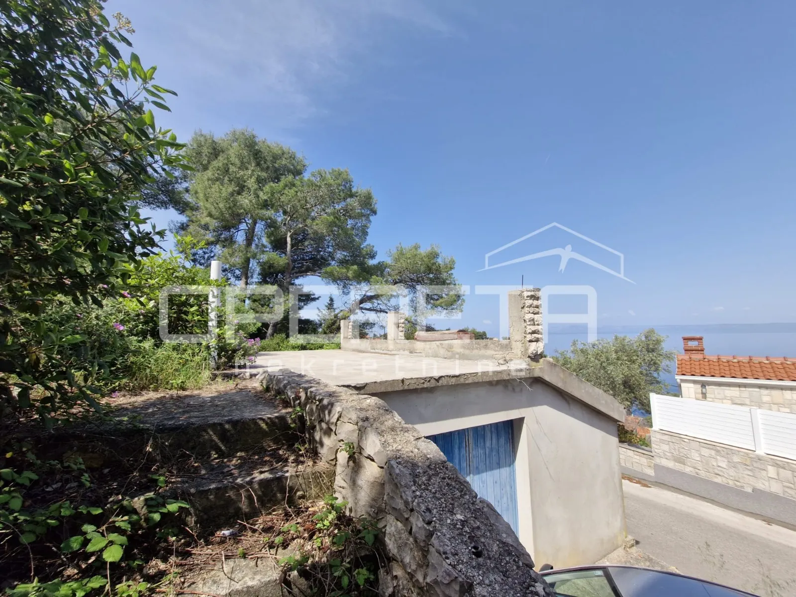 građevinsko zemljište 338 m2 s dozvolom i pogledom na more, otok korčula - slika 5