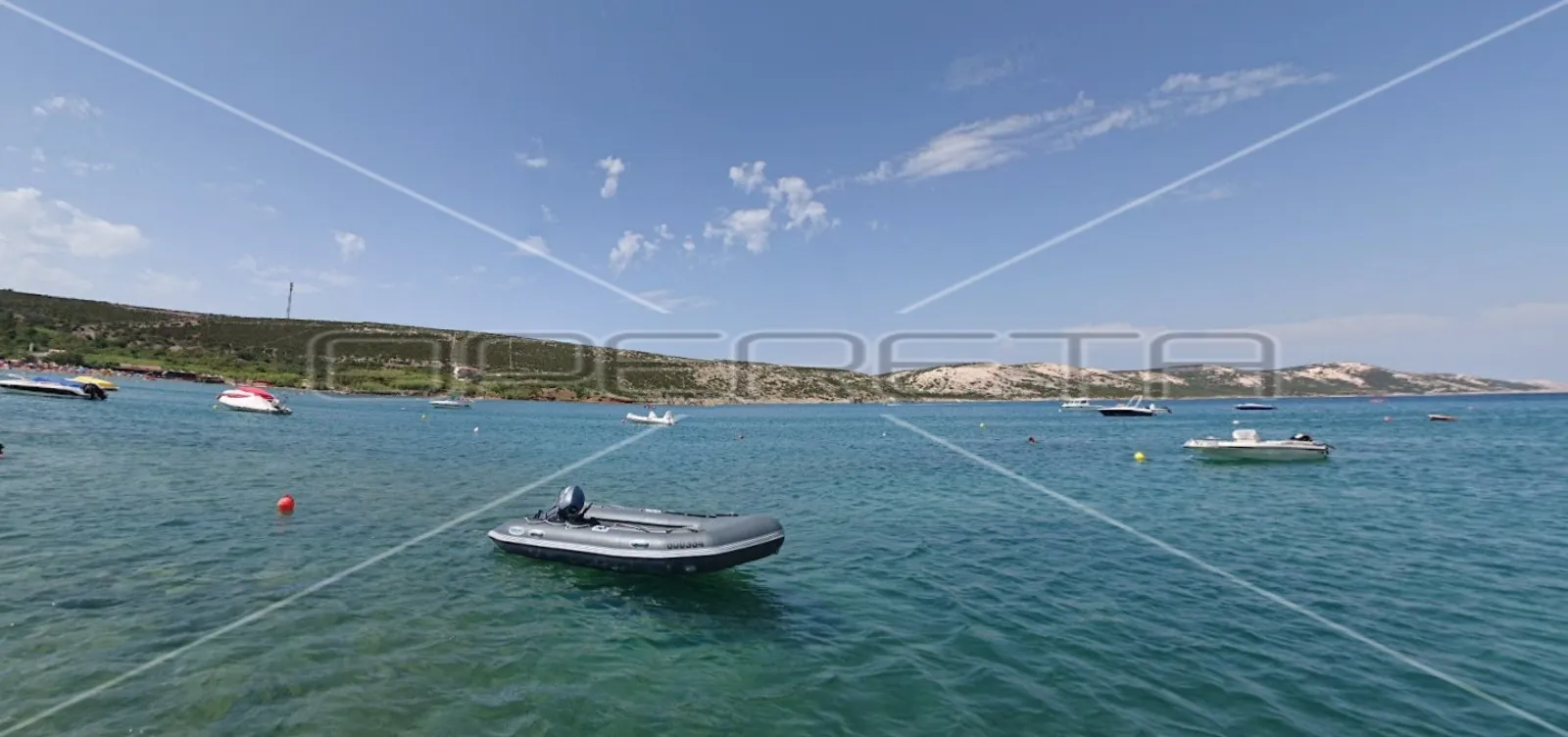 investicija, zemljište uz more, pristupni put, novalja, 12.440 m2 - slika 2