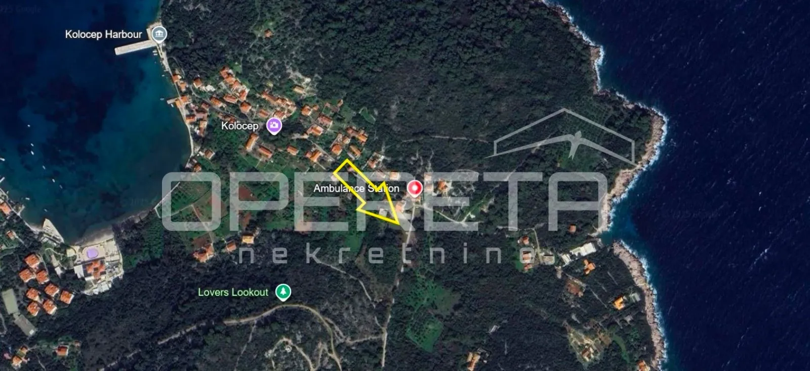 zemljište s potencijalom, koločep, 300 m do mora - slika 4