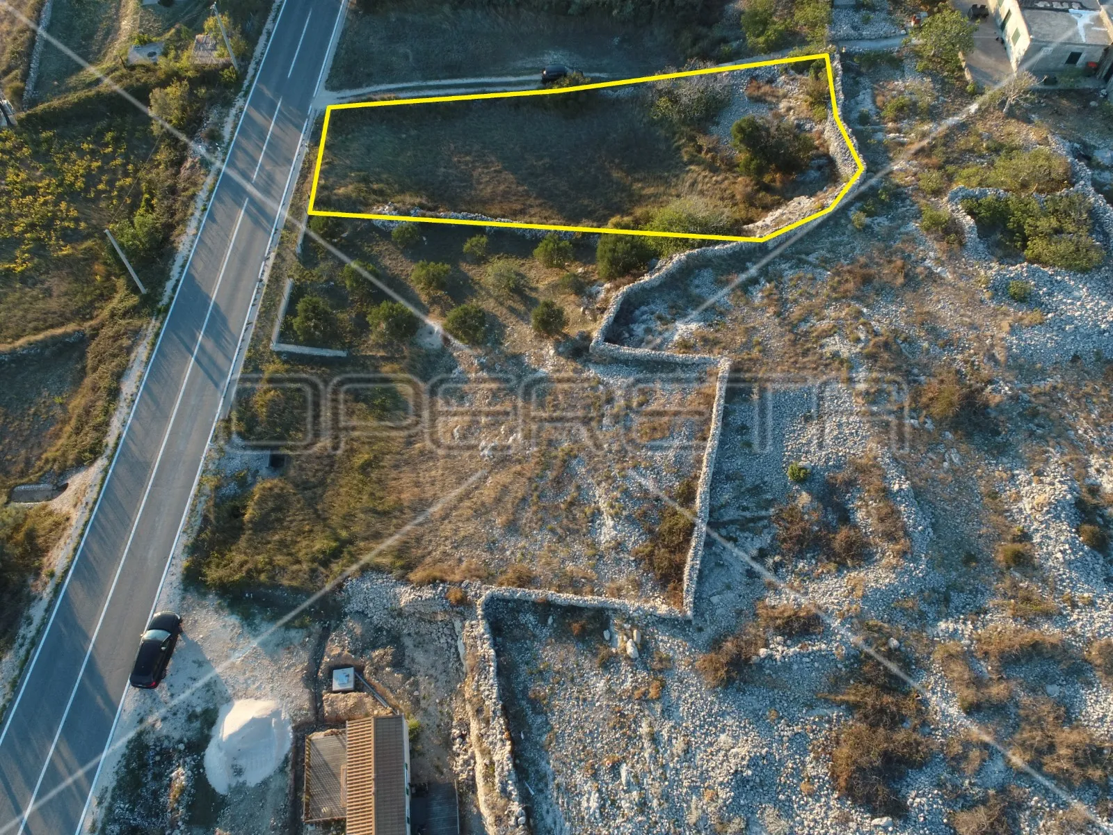 građevinsko zemljište, pogled na more, ograđeno, 821 m2, rtina,ražanac - slika 9