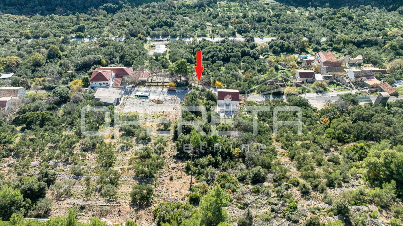 zemljište od 1108m2 s pogledom na more, babino polje, mljet - slika 10