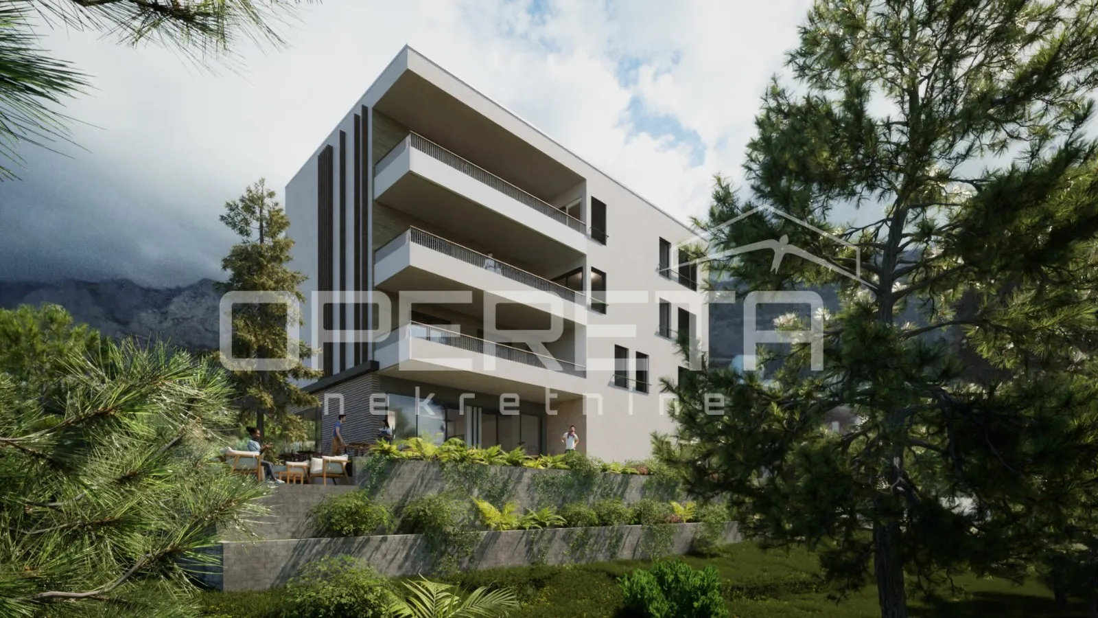 3s stan 94,81 m² s velikim balkonom i pogledom na more – makarska - slika 3