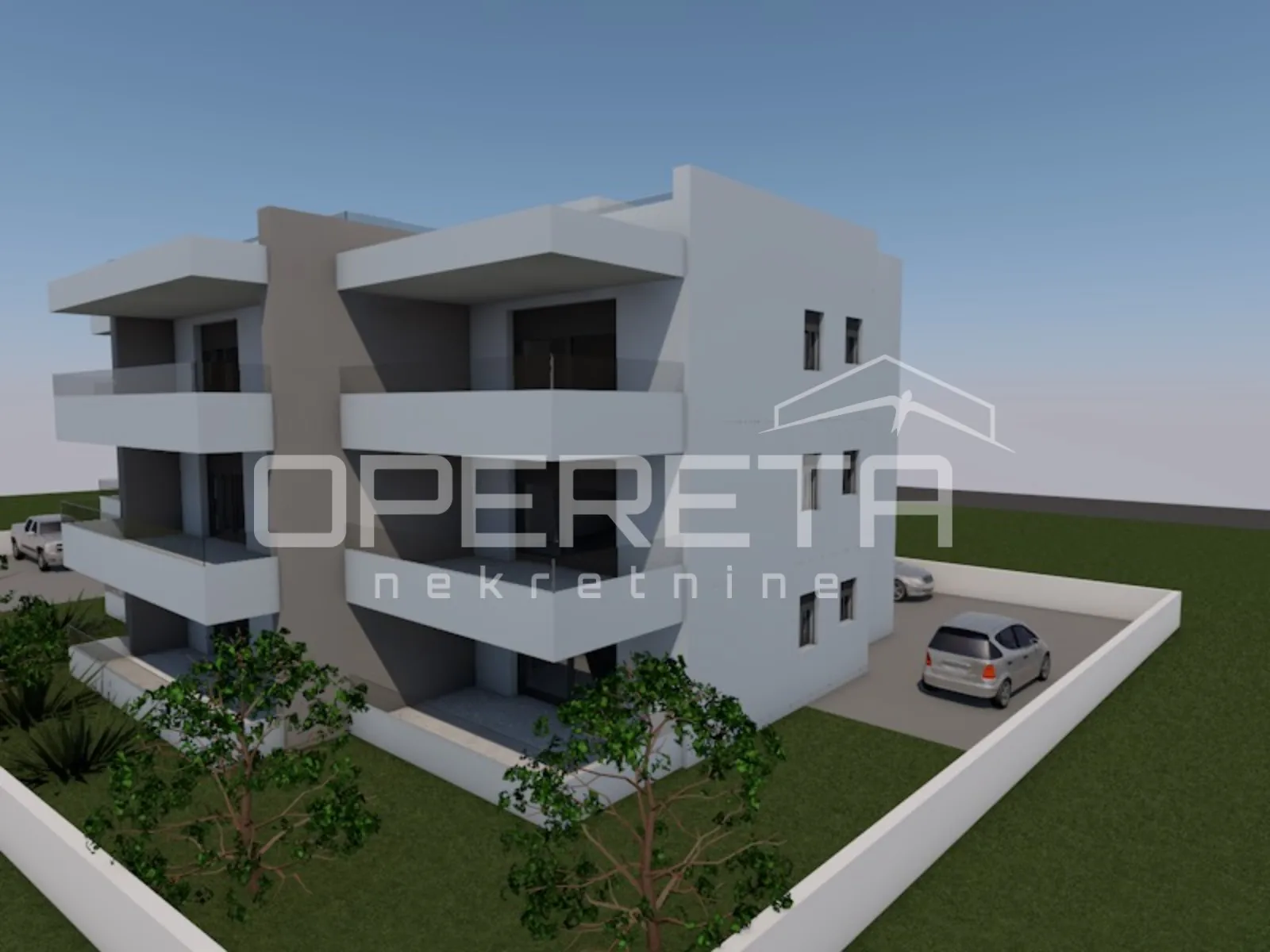 novogradnja, dvosoban stan s vrtom, 72 m², prizemlje, murvica - slika 8