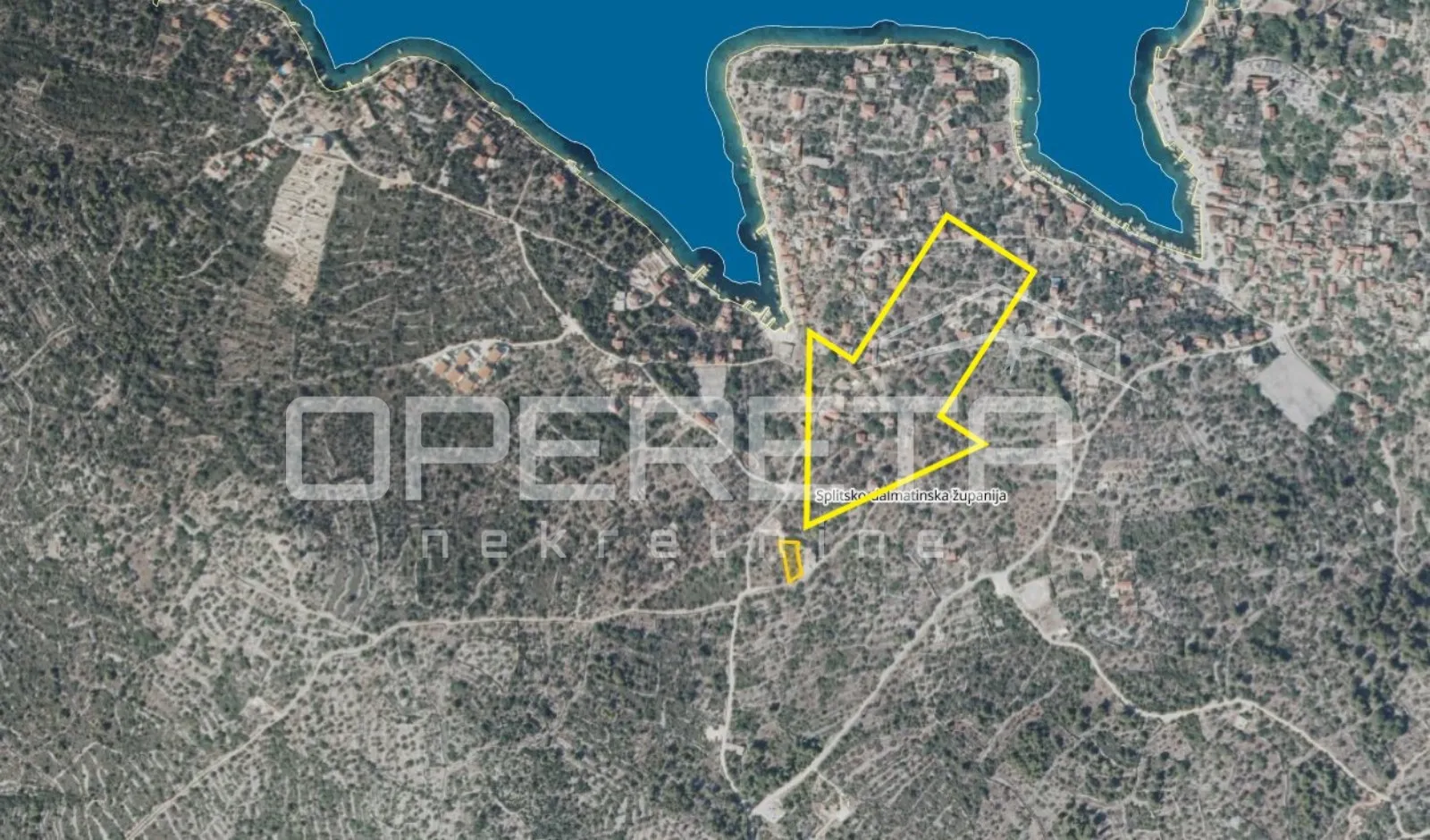 građevinsko zemljište s pogledom na more, drvenik veliki kod trogira - slika 8