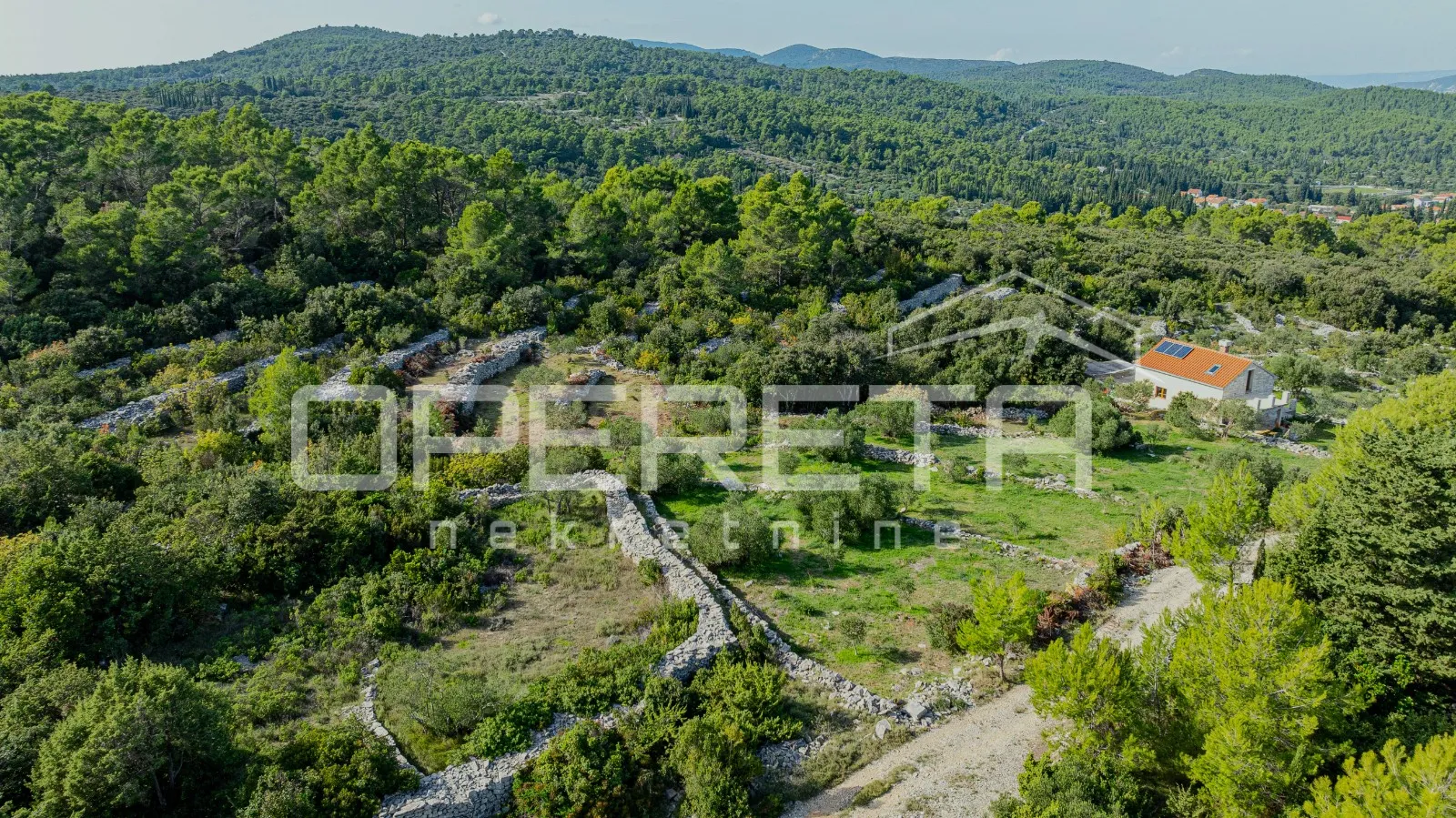 poljoprivredno zemljište od 3050 m2 s maslinama i suhozidima - slika 5