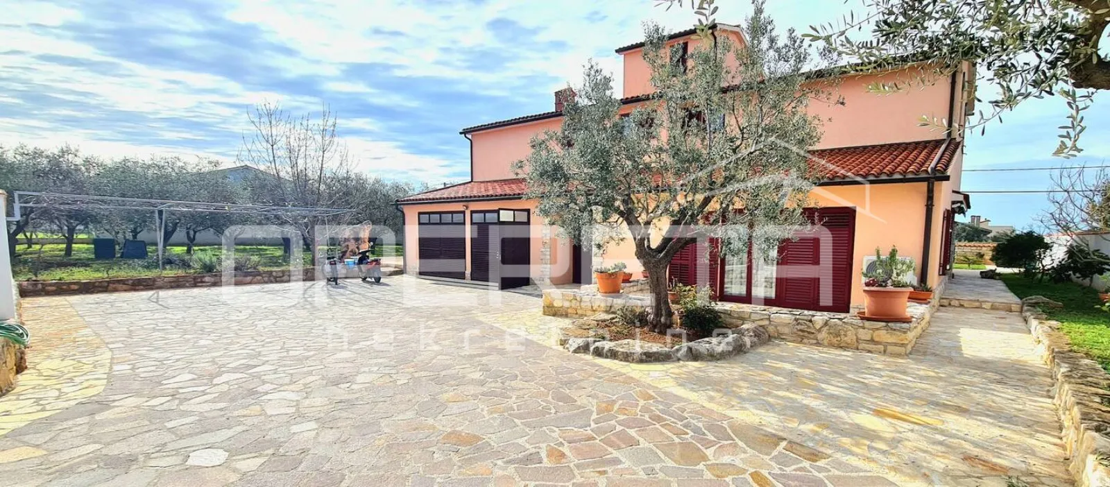 istra, galižana, apartmanska kuća + građevinsko zemljište, pogled na more - slika 14