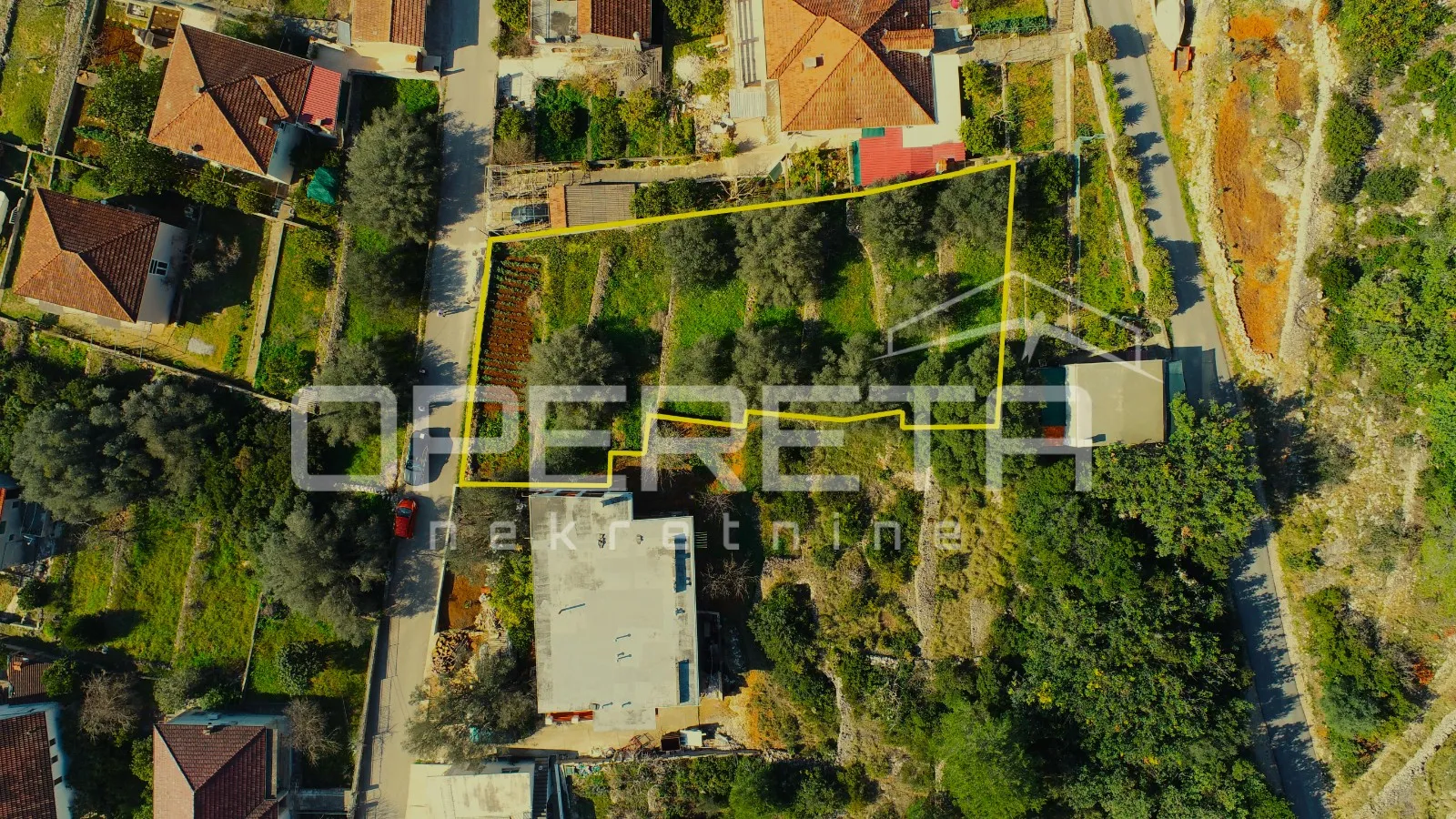 građevinsko zemljište sa pogledom na more, 1199 m2, vela luka - slika 6