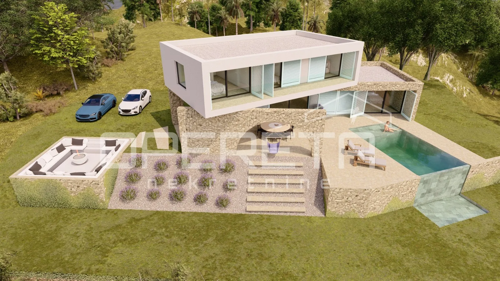 građevinsko zemljište 924 m² s panoramskim pogledom na more - slika 7