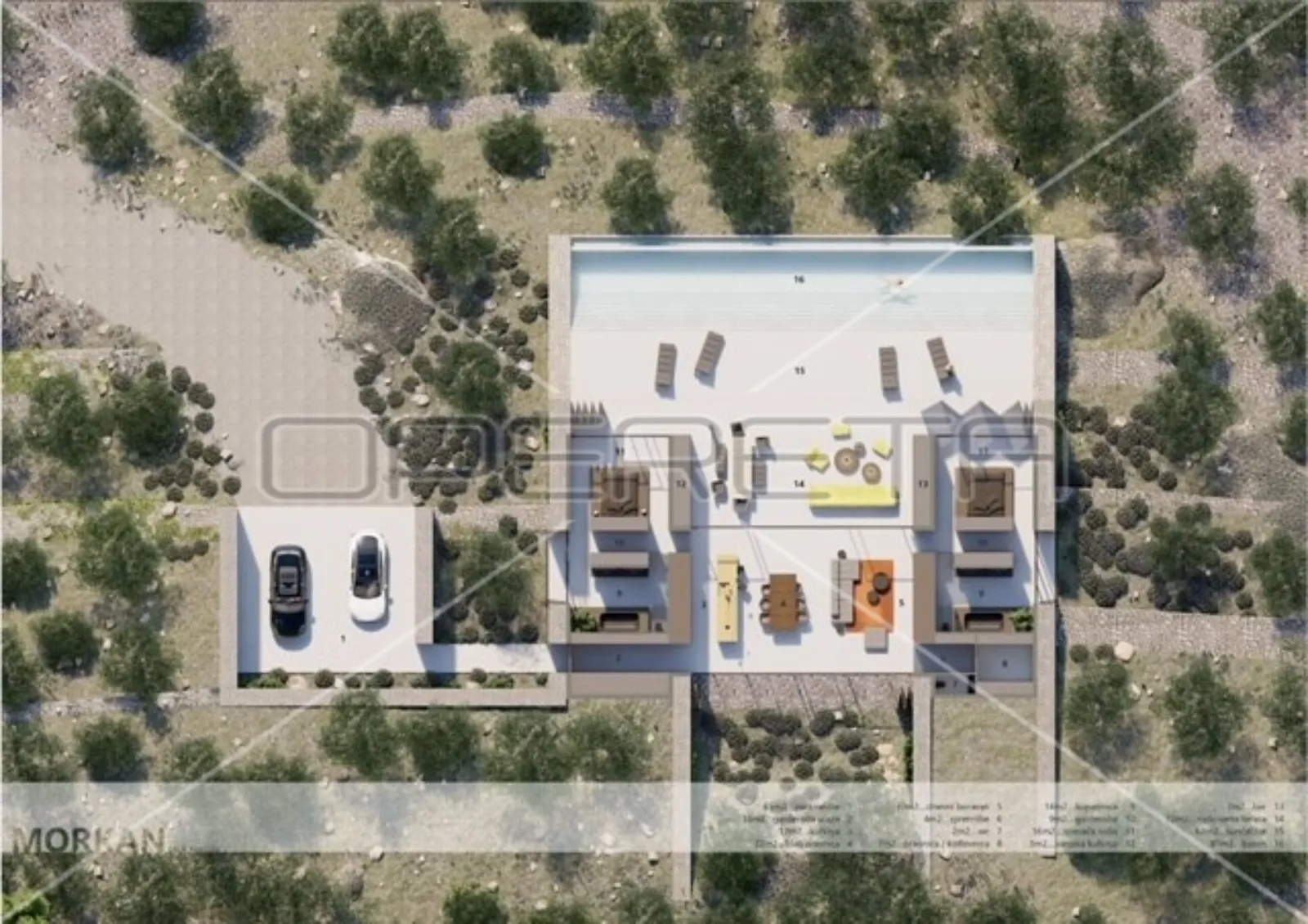 jedinstveno zemljište s projektom luksuzne vile na otoku korčuli - slika 2