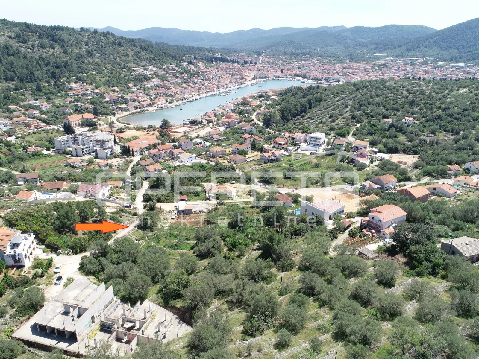 investicijska prilika – građevinsko zemljište od 1355m2, vela luka - slika 2