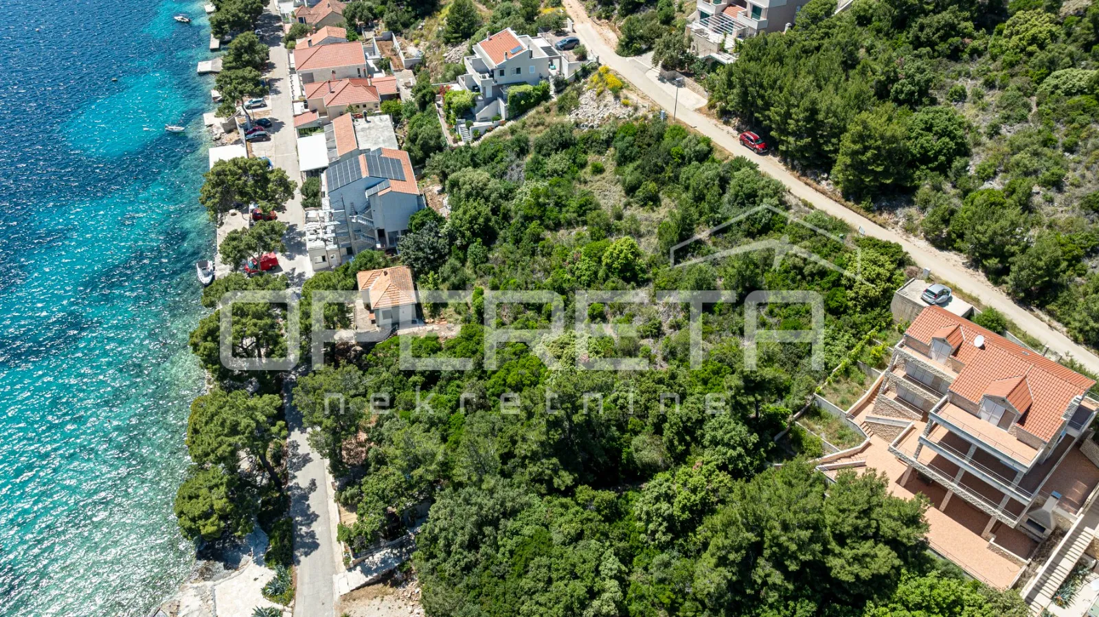 građevinsko zemljište 430 m2 s pogledom na more, lastovo - slika 8