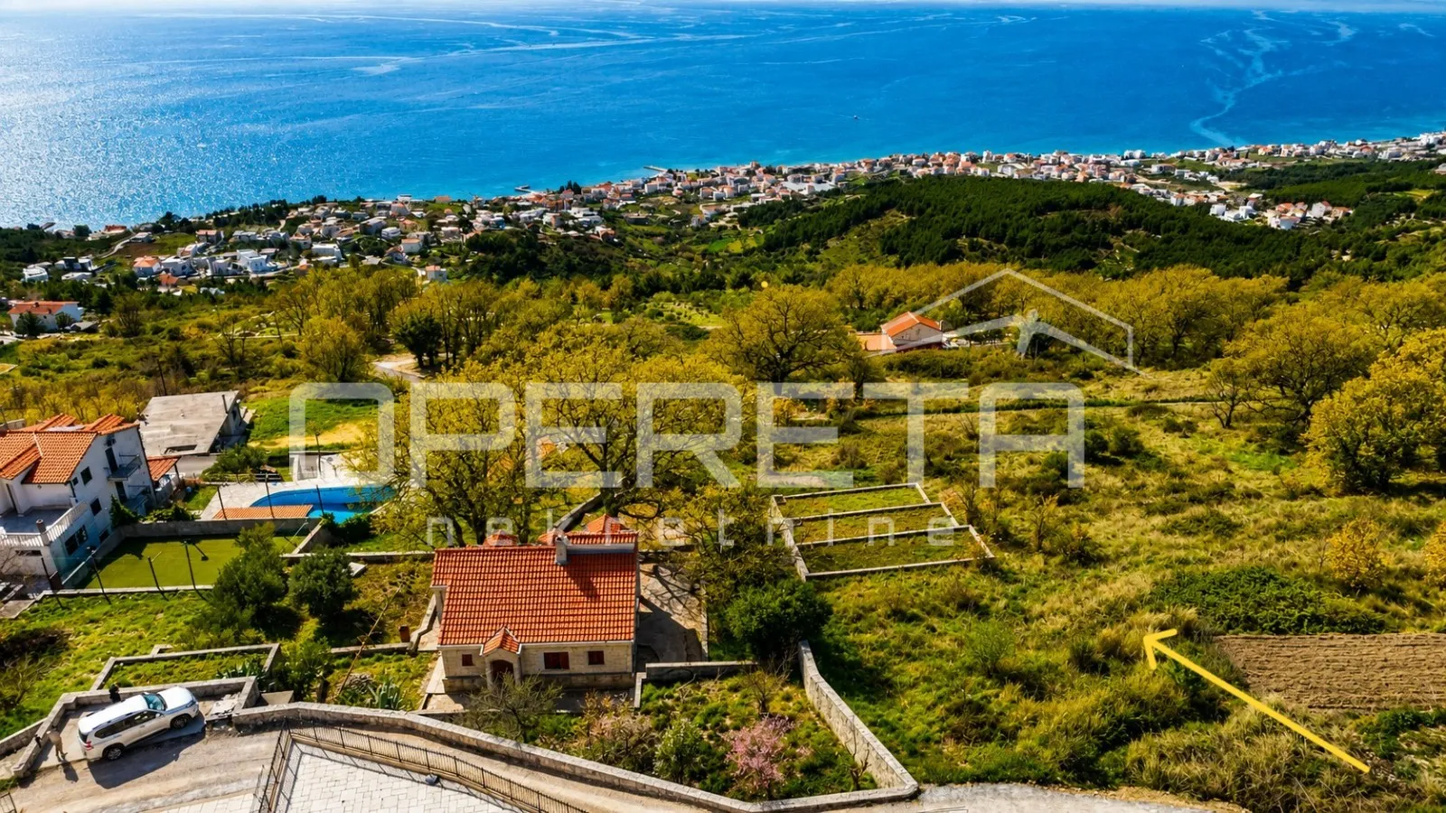 ekskluzivno zemljište 3.330 m² s legalnim objektom, panoramskim pogledom, dozvol - slika 7
