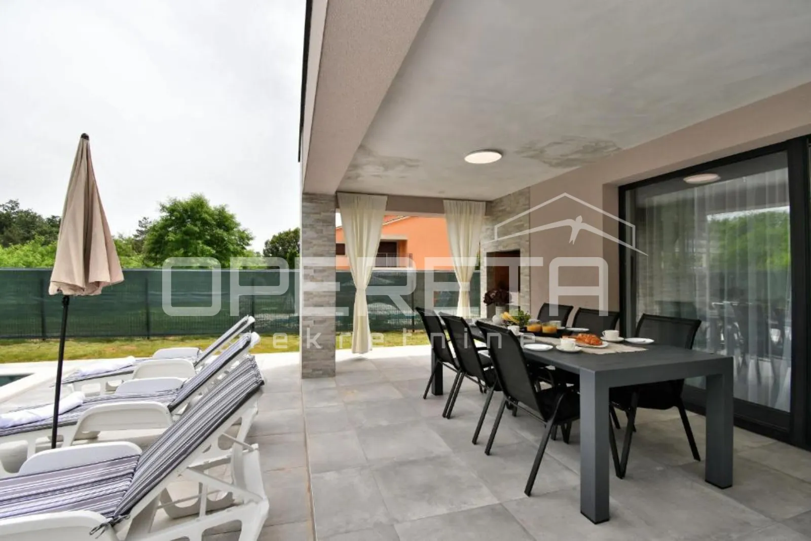 istra, labin, nova prizemnica 130 m2, 3ss, mirna lokacija - slika 14