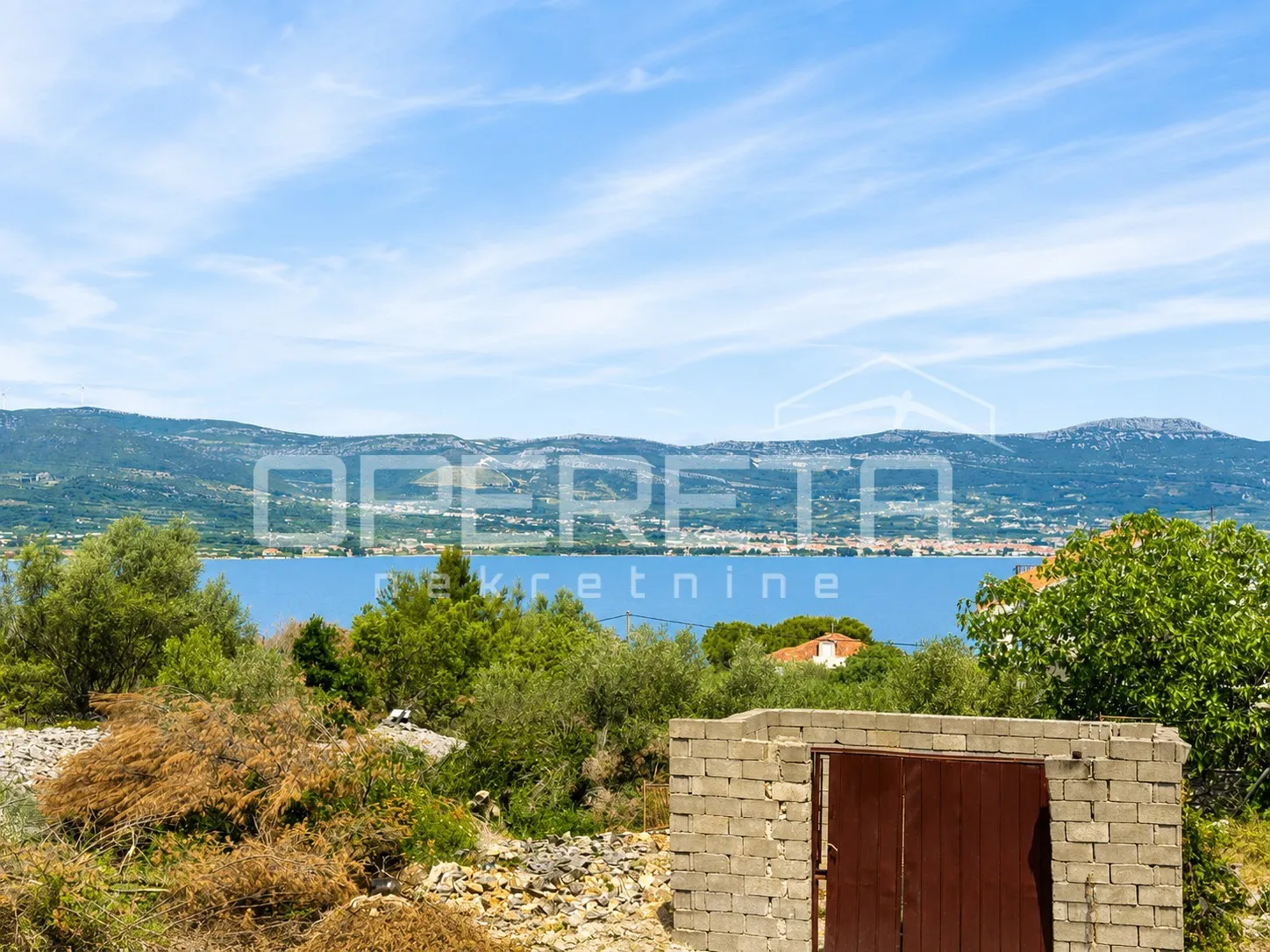 ekskluzivno,građevinsko zemljište 504 m², pogled more, žedno-trogir - slika 3