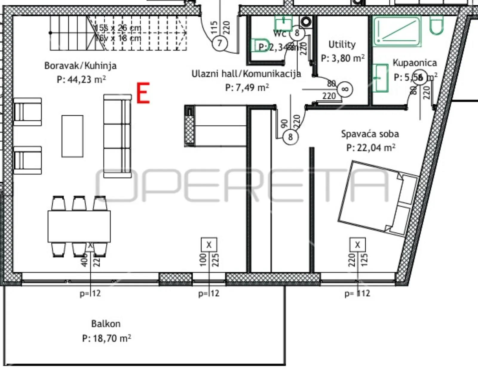 prodaja, stan, rovinj, rovinj, 3s, 153m2 - slika 5