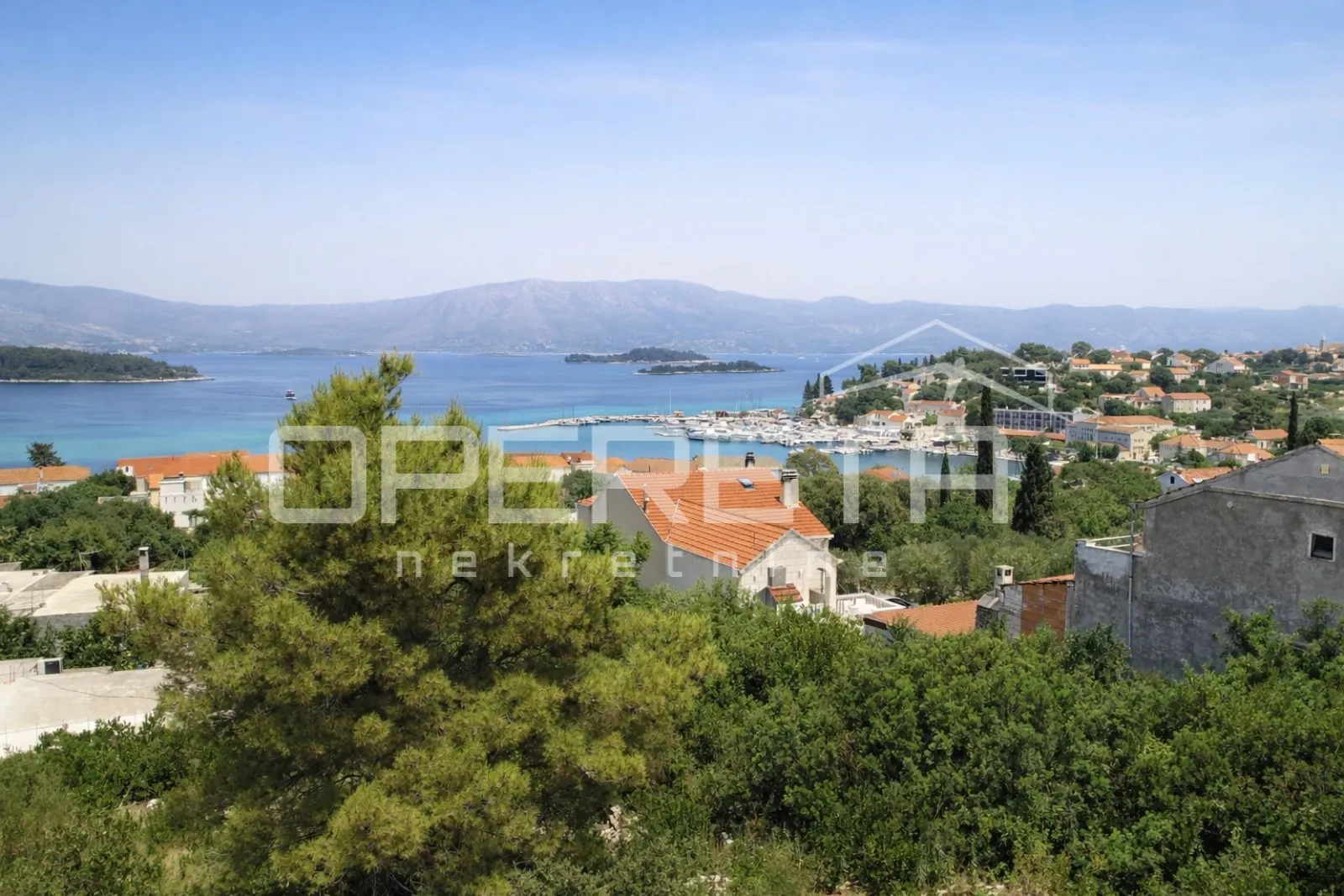 građevinsko zemljište s pogledom na more - lumbarda, 596 m2 - slika 5