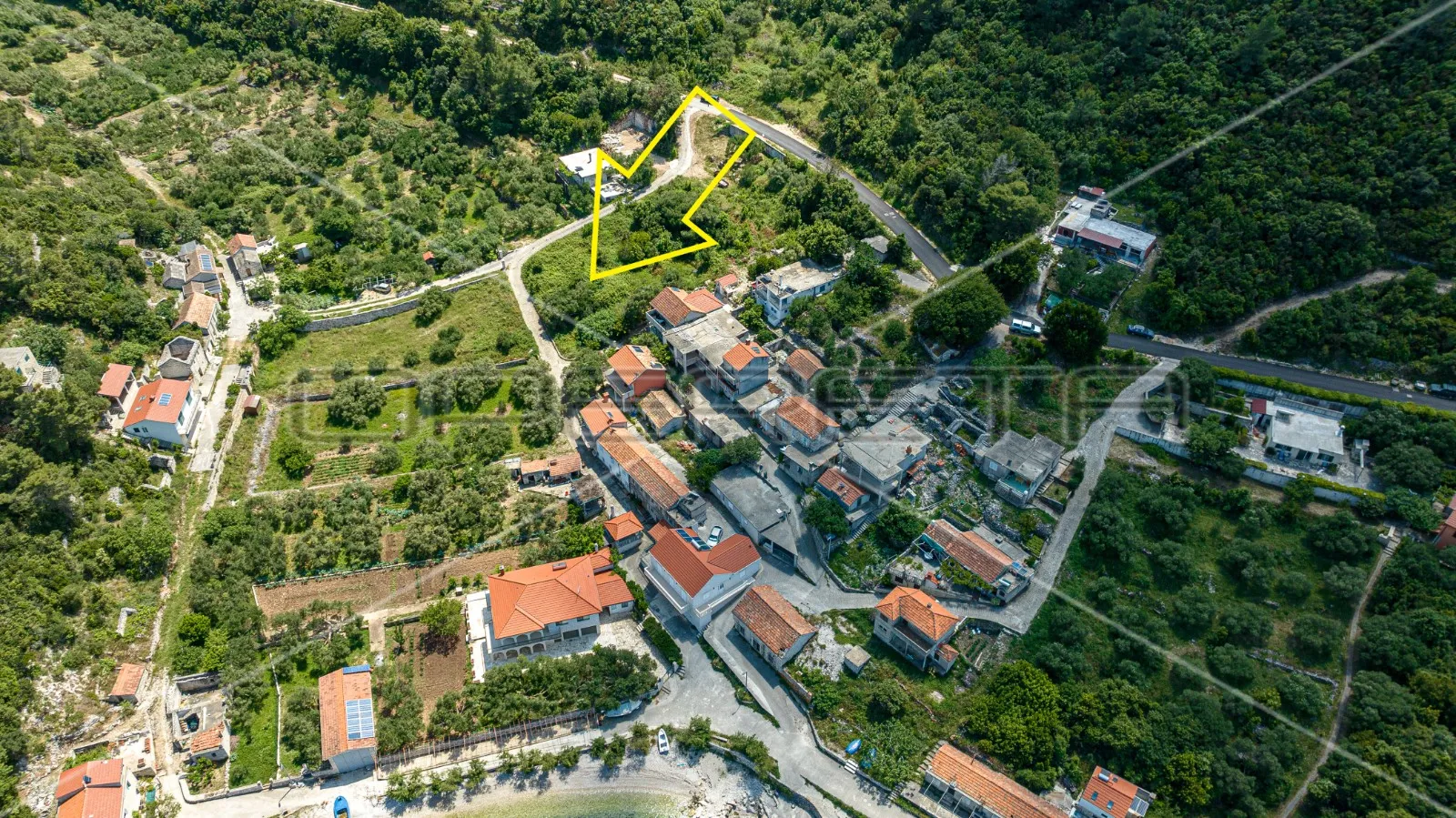 građevinsko zemljište sa pogledom na more, 1.431 m2, uvala babina - slika 11