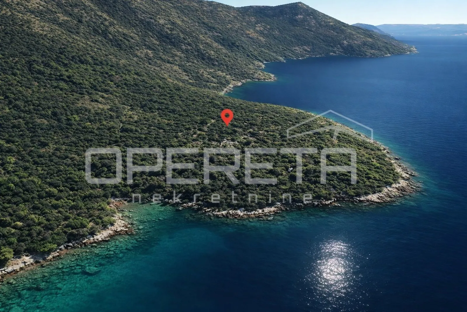 prostrano zemljište 2.564 m2 u blizini mora, baćina - slika 2