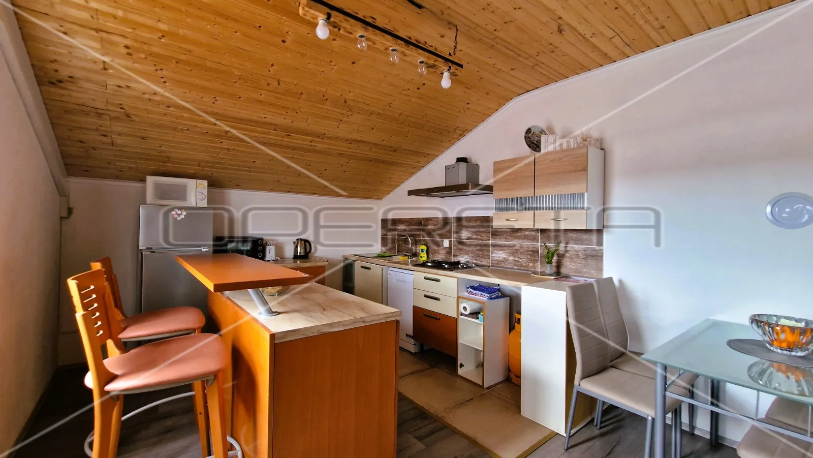 kuća s 2 stana, garaža, pogled, 300 m od mora, kruševo, 233 m2, - slika 15