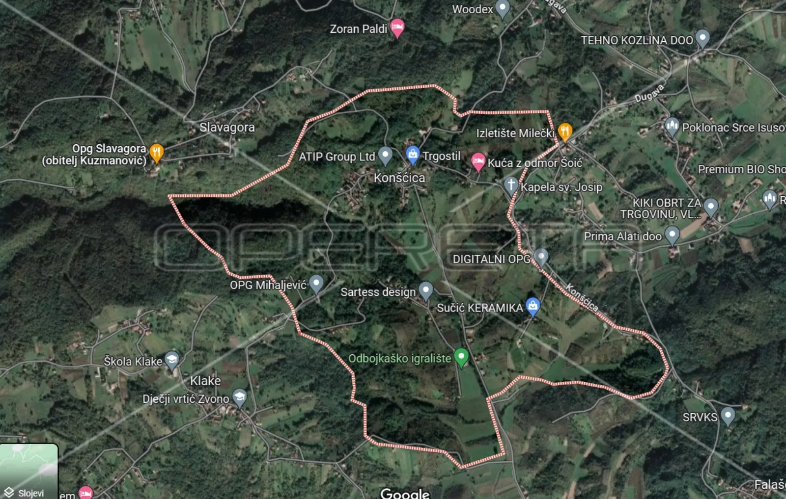 Konšćica, Konšćica, 1.512,00 m2, 30.000,00 EUR