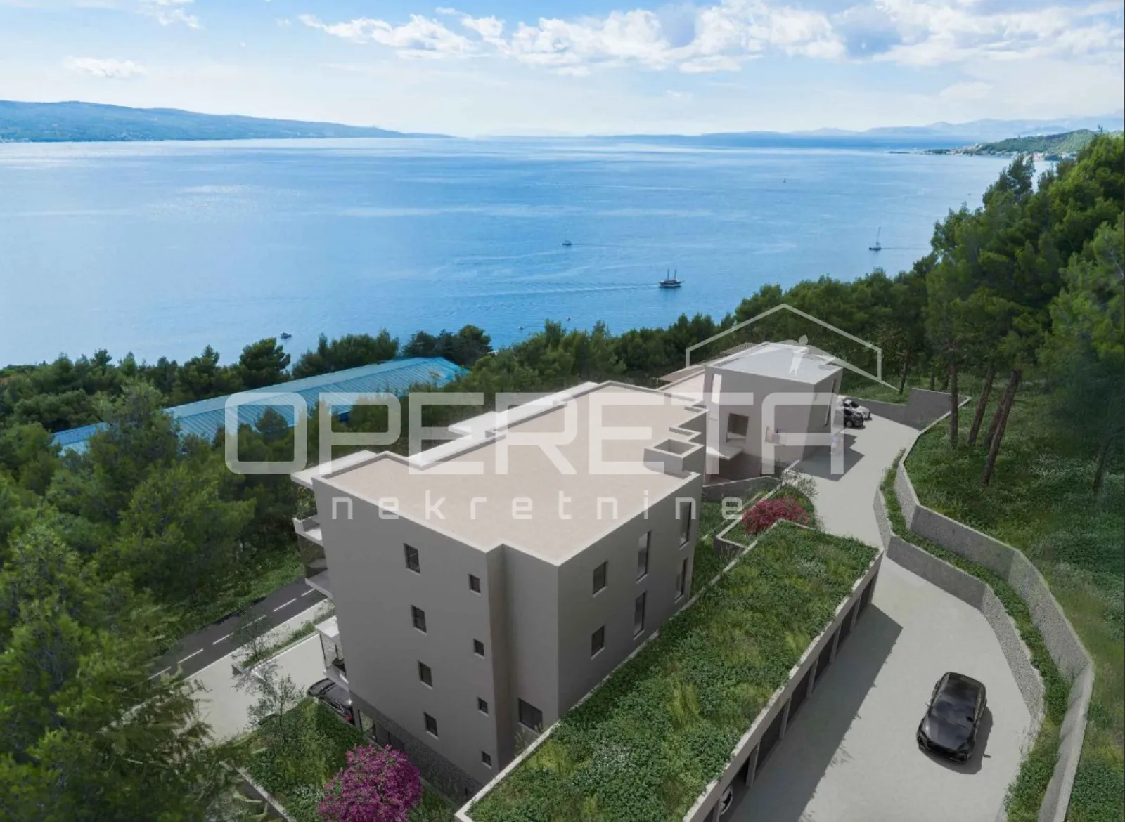 dvosoban stan s balkonom i liftom, omiš, novogradnja - slika 6