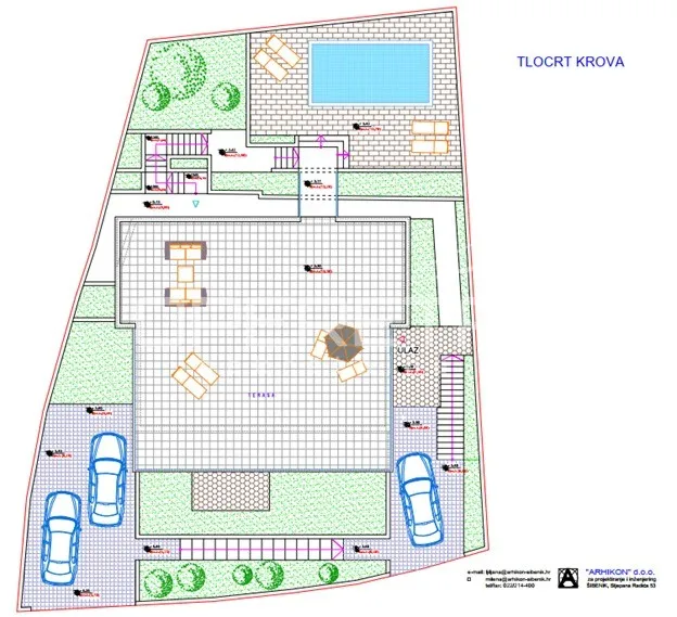 ražanj – vila prvi red do mora u izgradnji s panoramskim pogledom - slika 18