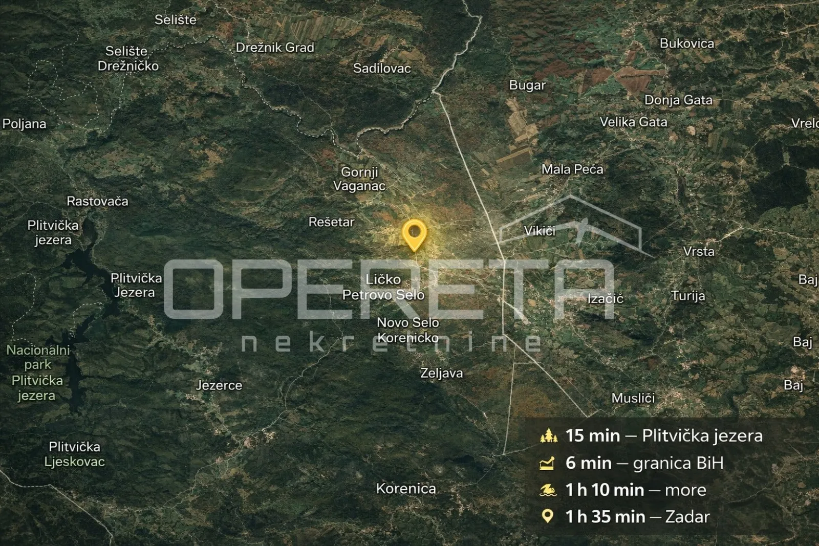 kuća za obnovu blizu np plitvička jezera na parceli 1021 m2 - slika 4