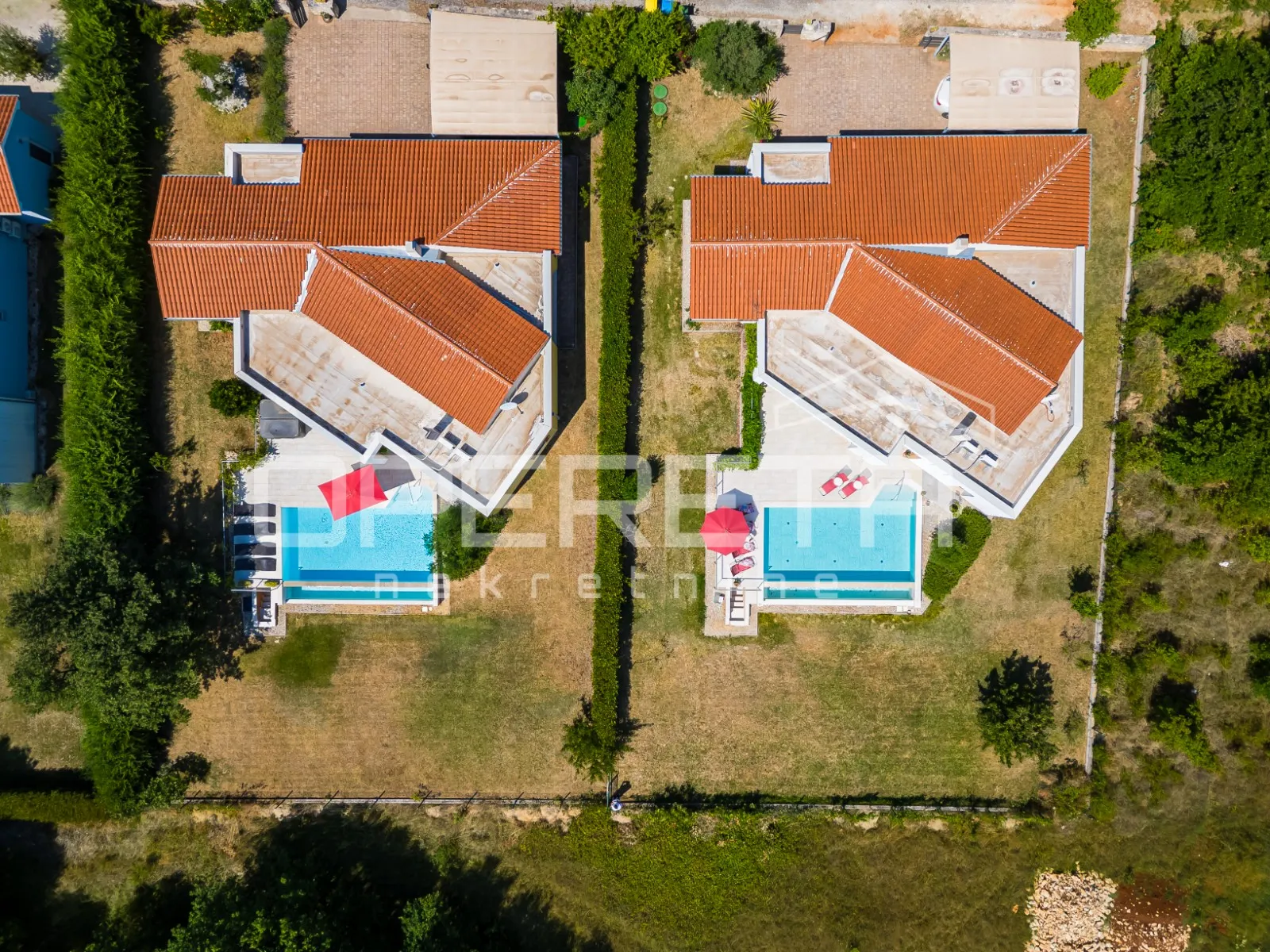 istra, svetvinčenat, dvije vile u kompletu, bazen, sauna, namješteno - slika 22