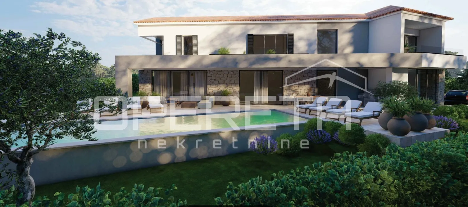 istra, kaštelir – moderna vila s pogledom na more - slika 8