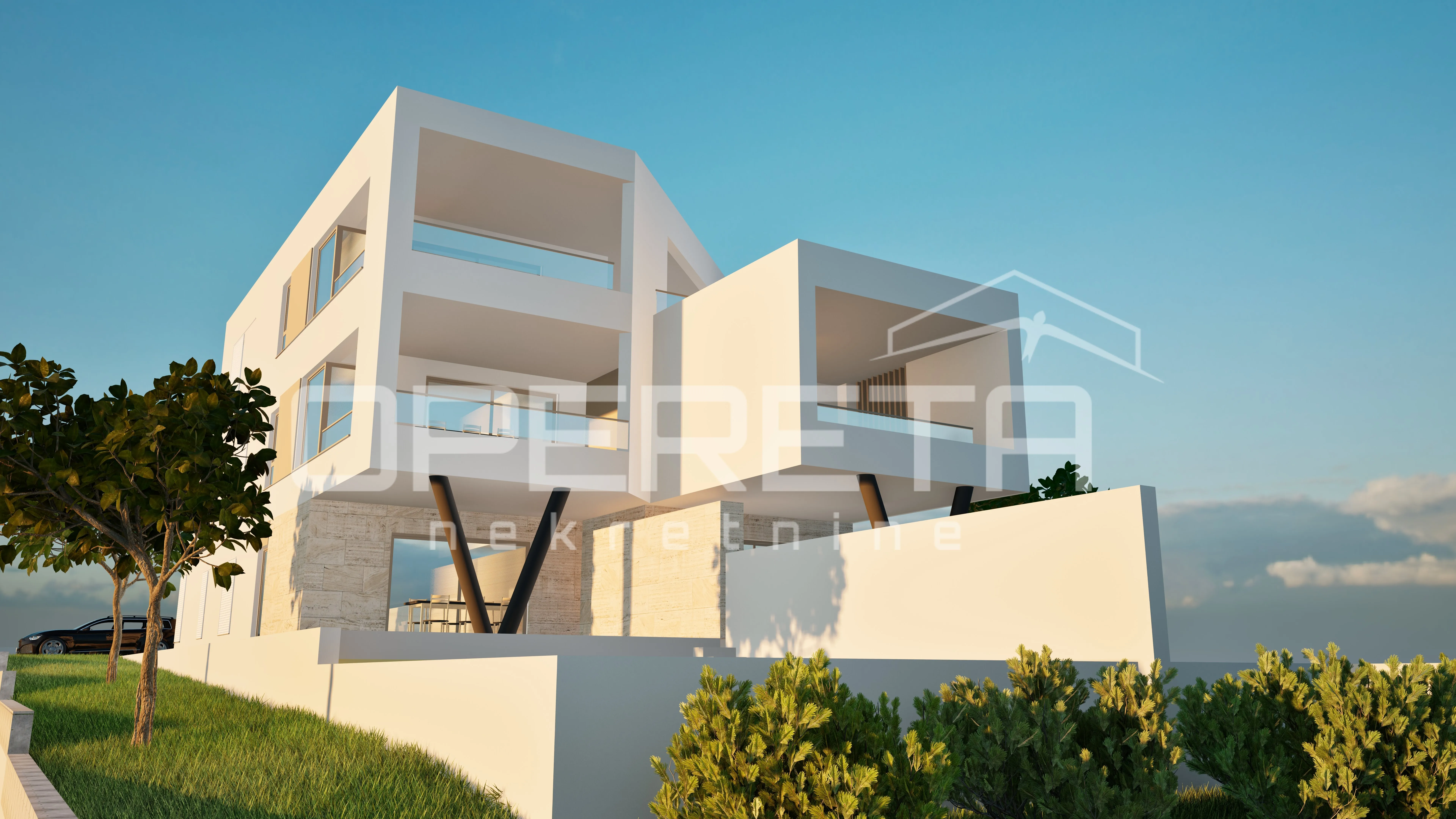 vodice - prostran moderan stan 125,91m2 s bazenom, novogradnja - slika 4