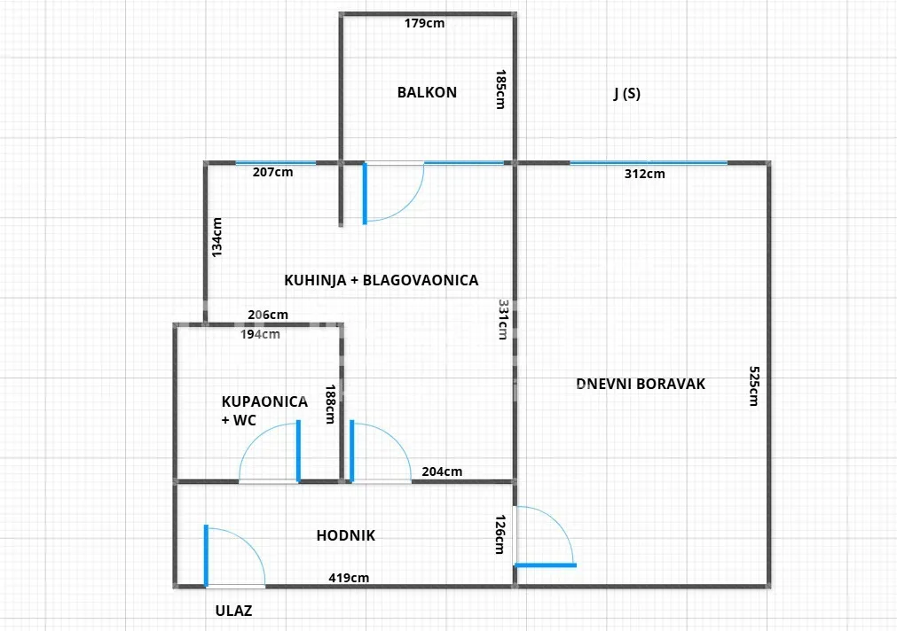prodaja, stan, retfala, ljudevita posavskog, 1s, 37m2 - slika 9